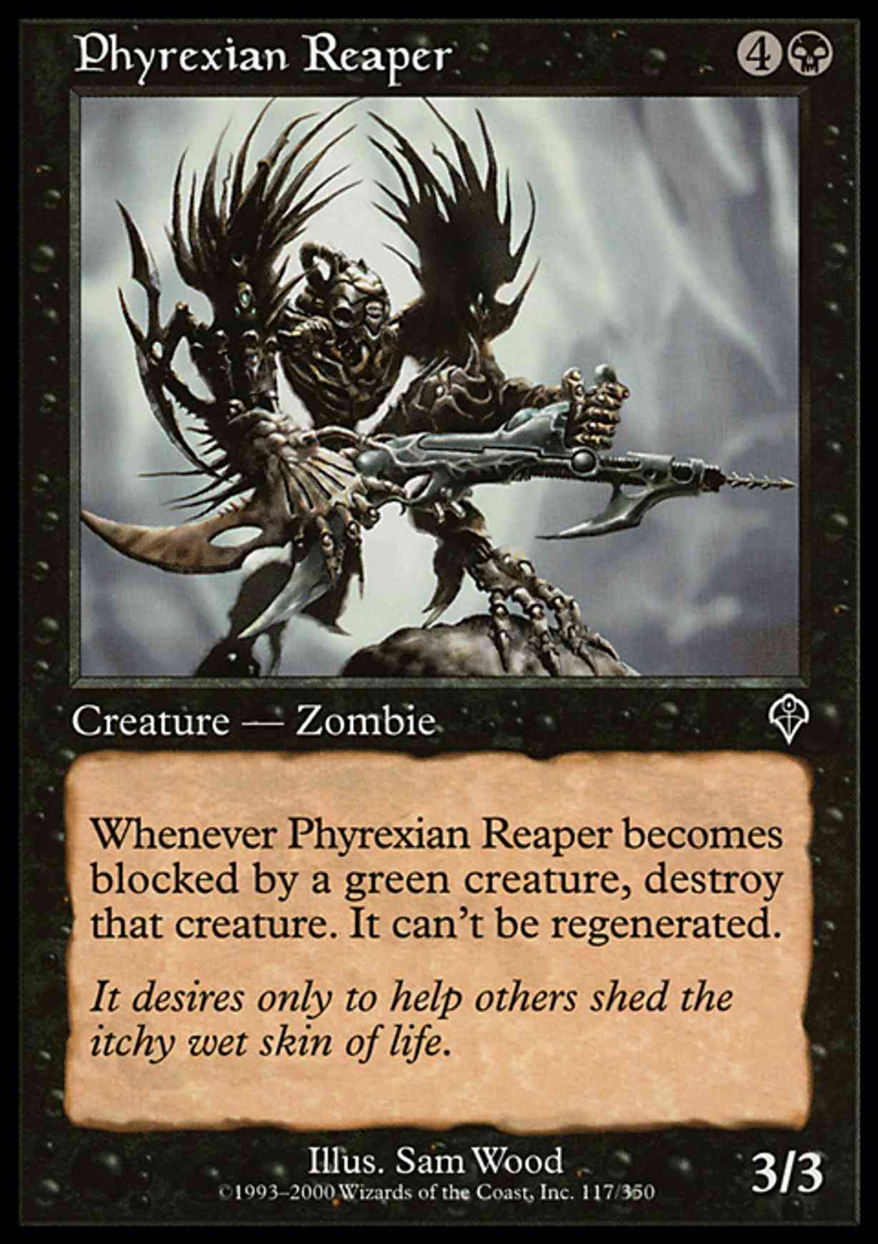 Phyrexian Reaper magic card front