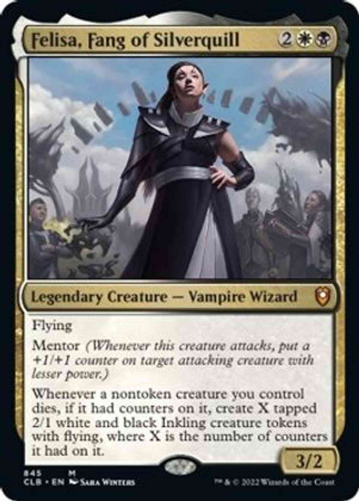 Felisa, Fang of Silverquill magic card front