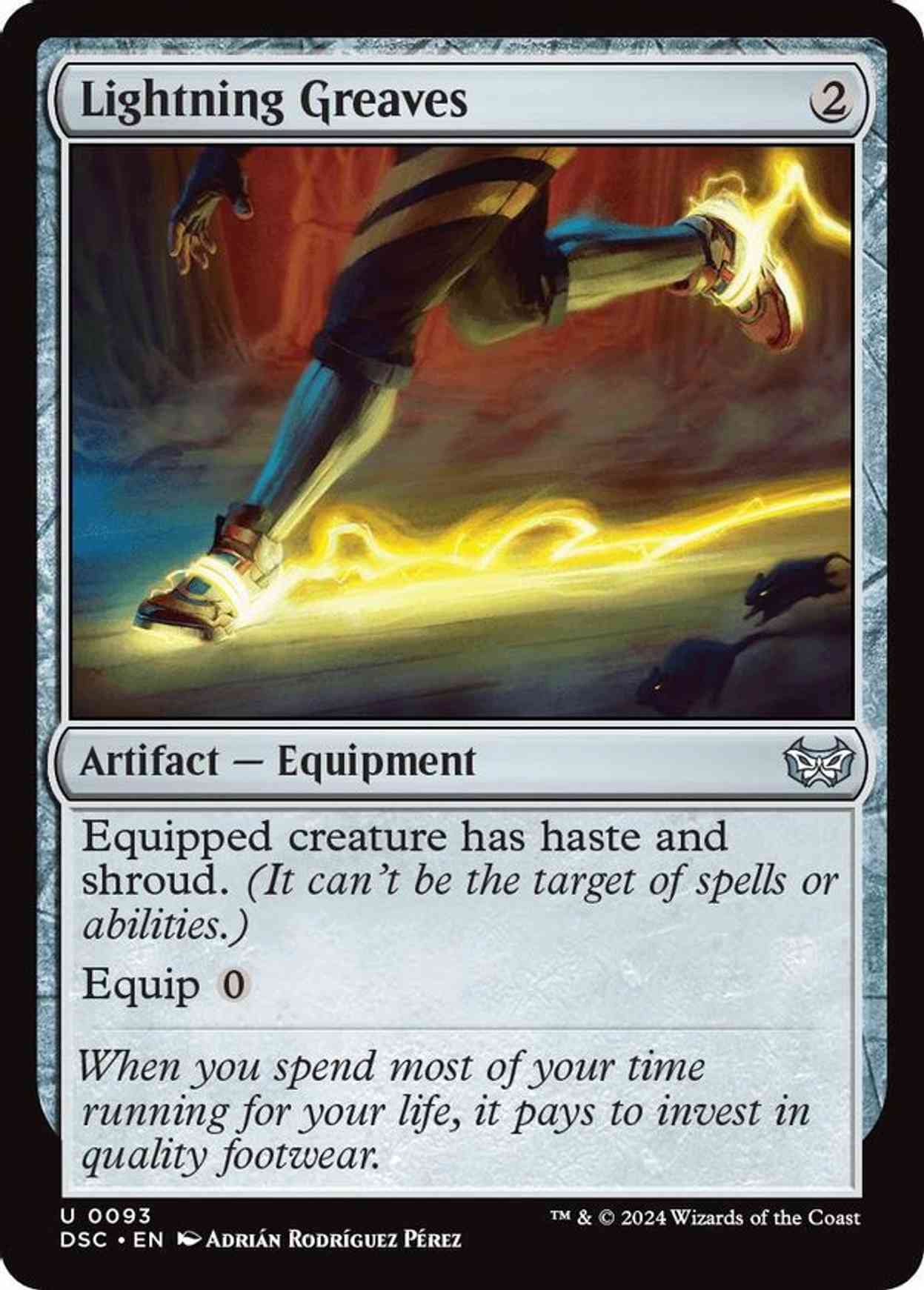 Lightning Greaves magic card front