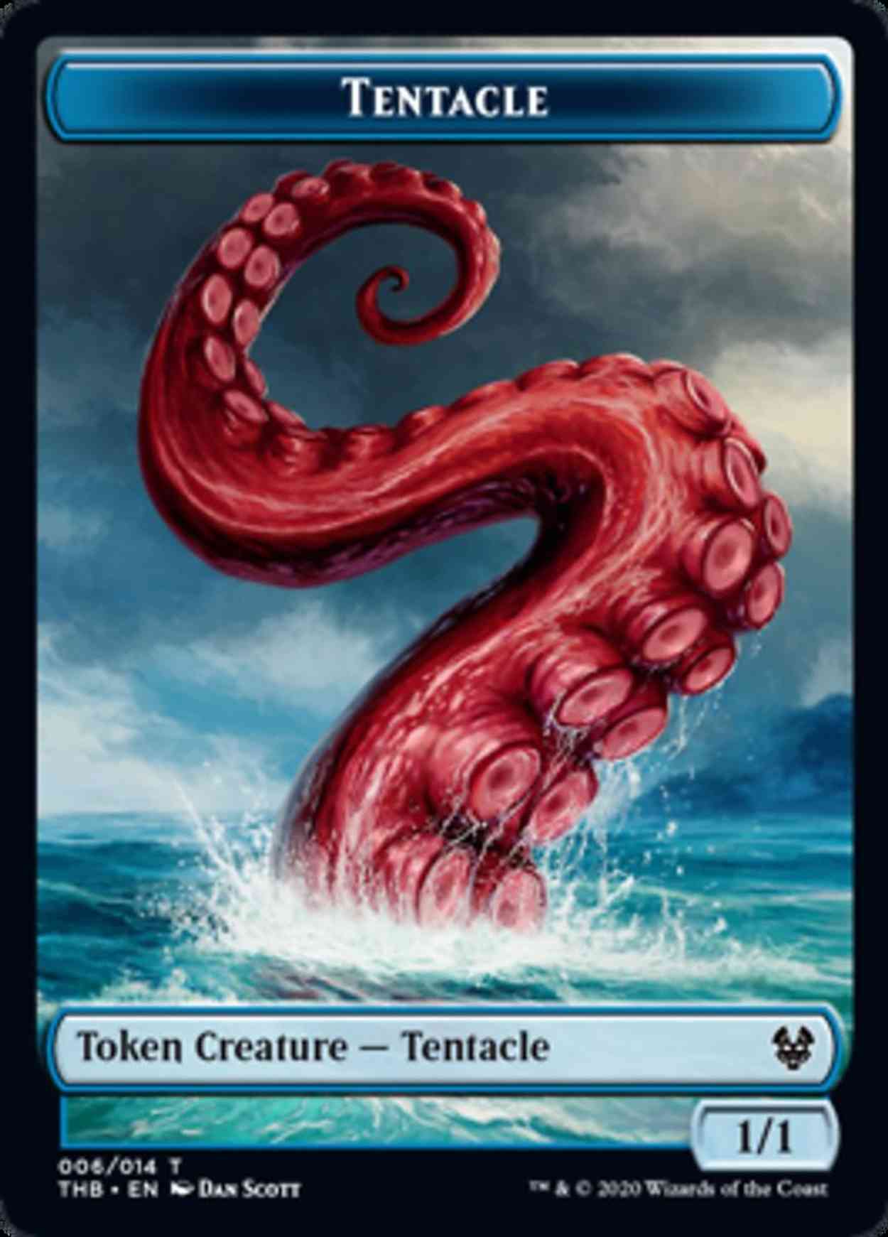 Tentacle Token magic card front