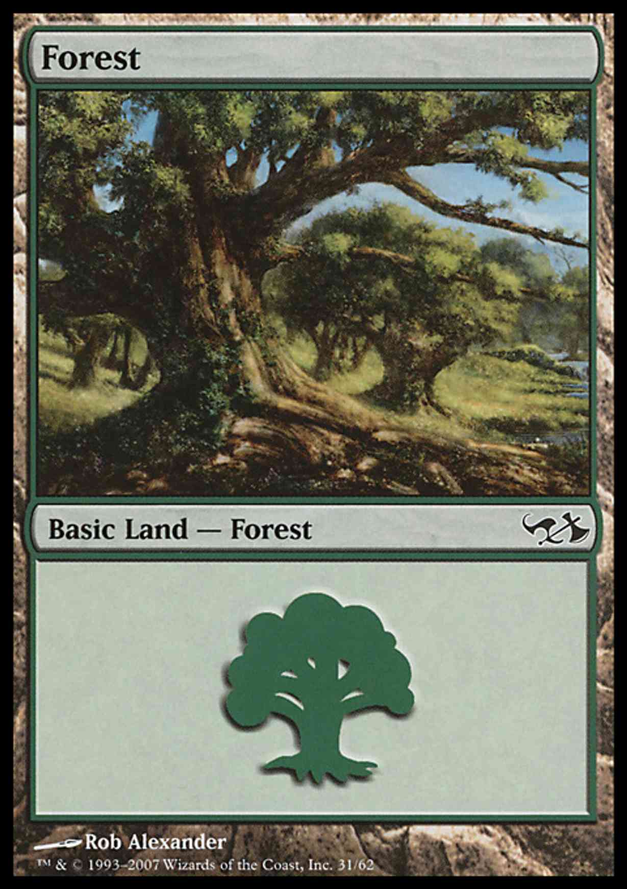 Forest (31)  magic card front