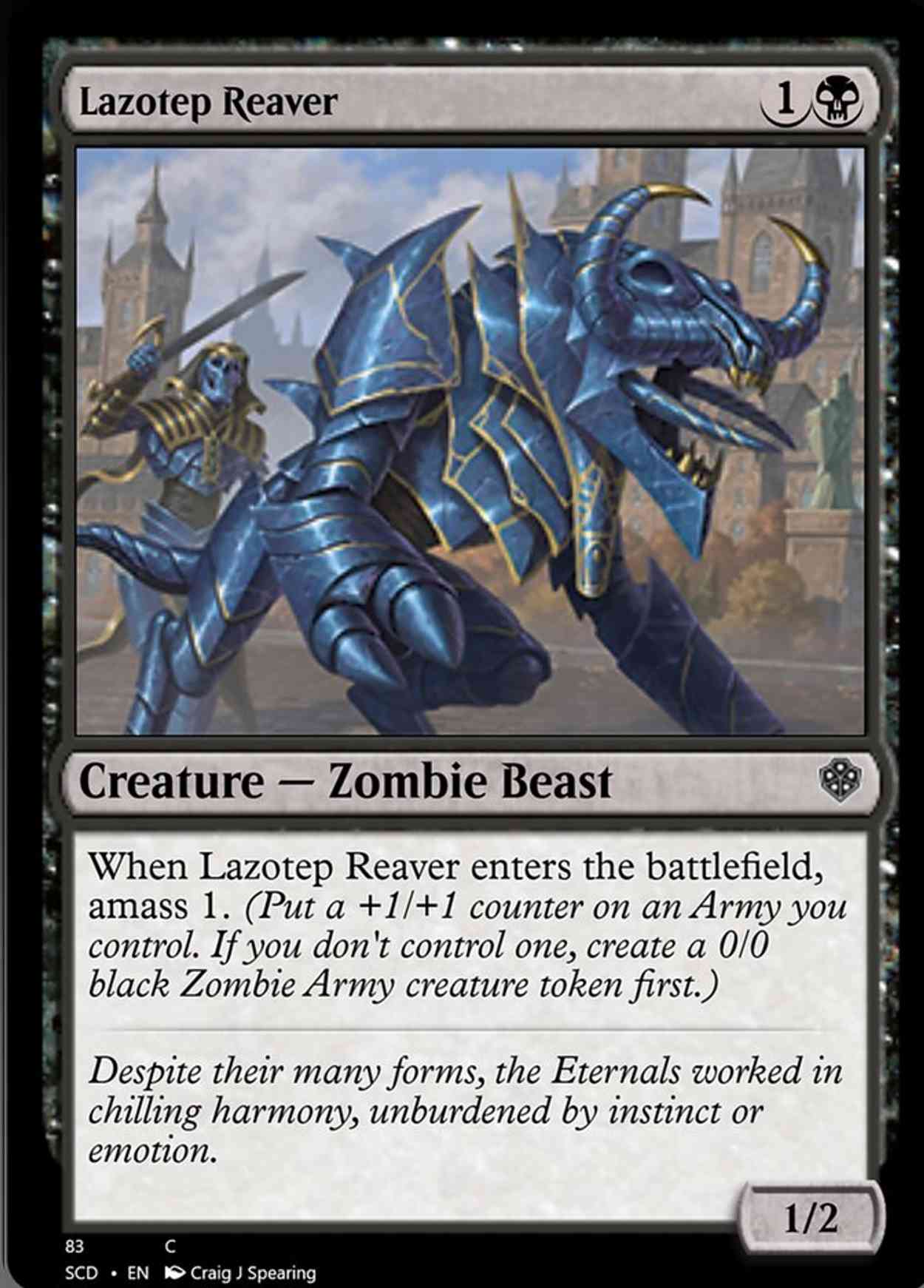 Lazotep Reaver magic card front