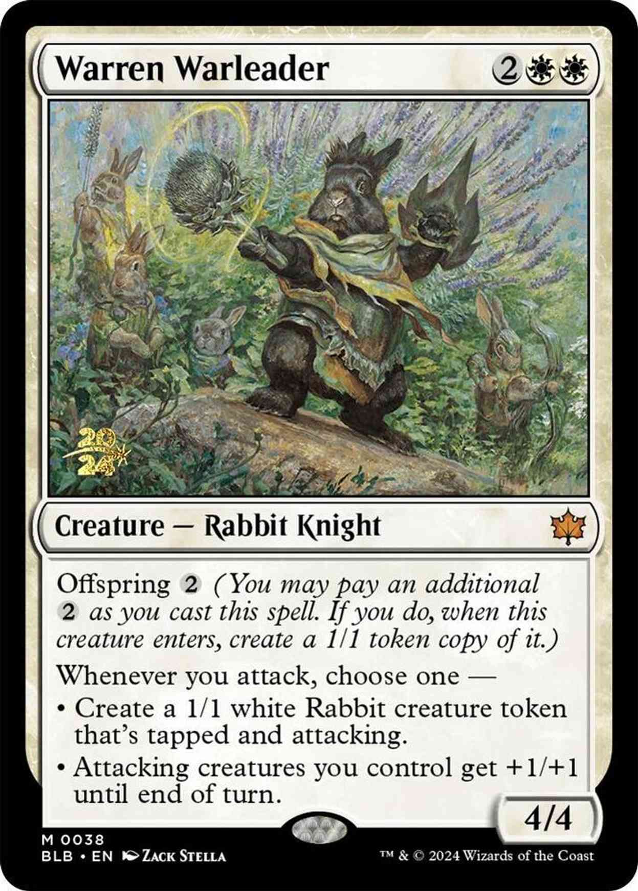 Warren Warleader magic card front