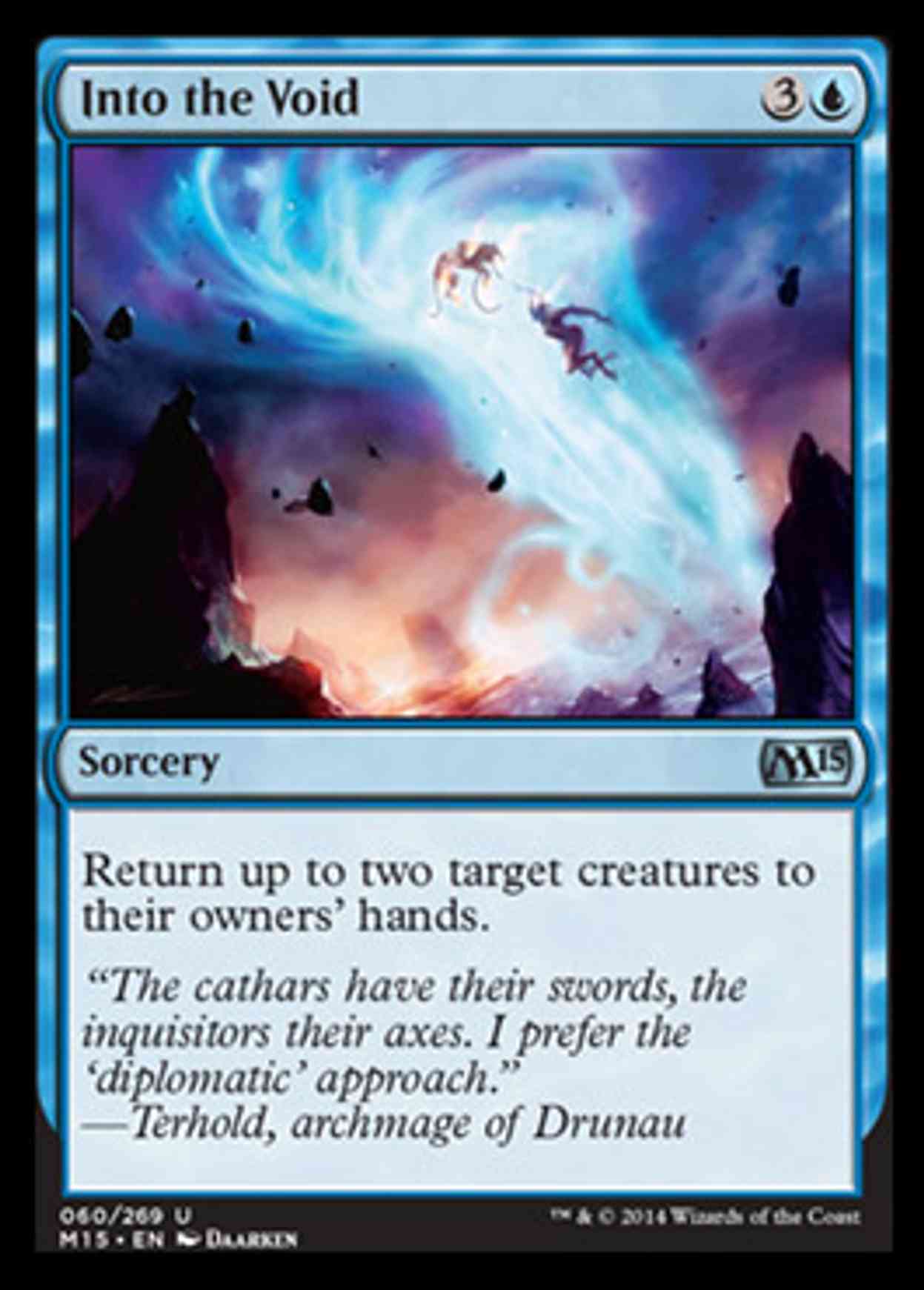 Into the Void magic card front