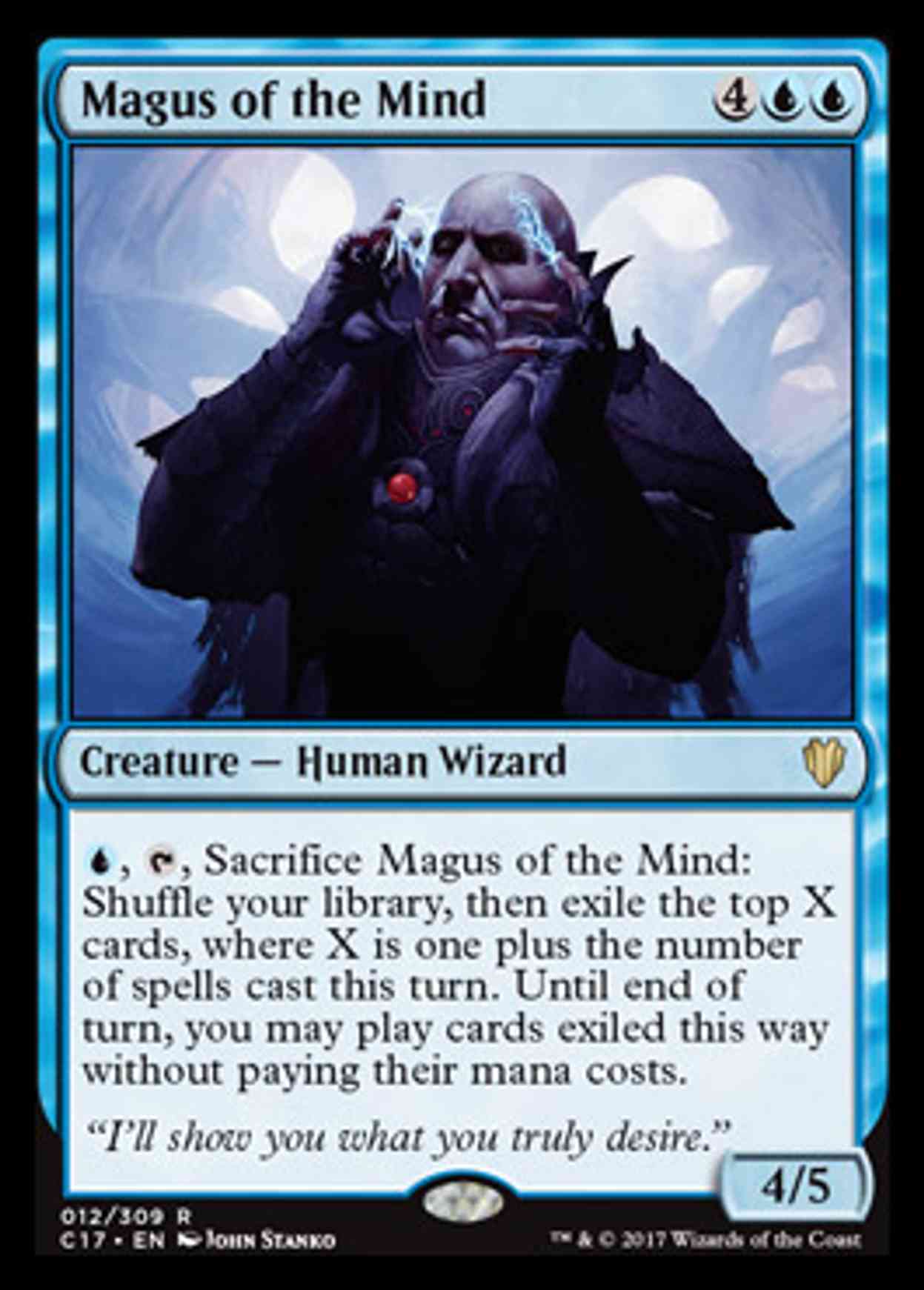 Magus of the Mind magic card front