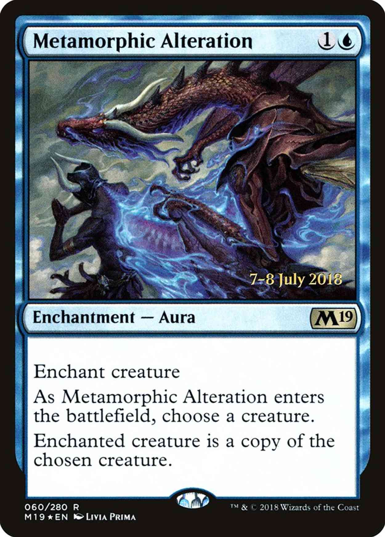 Metamorphic Alteration magic card front