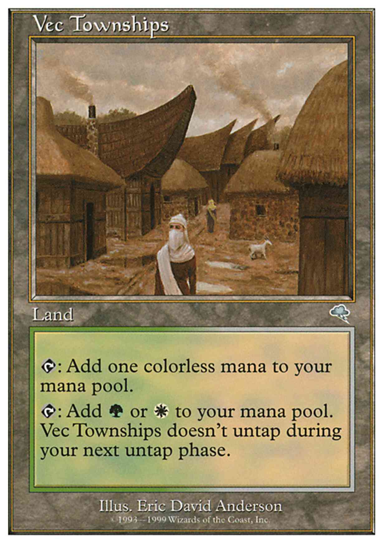 Vec Townships magic card front