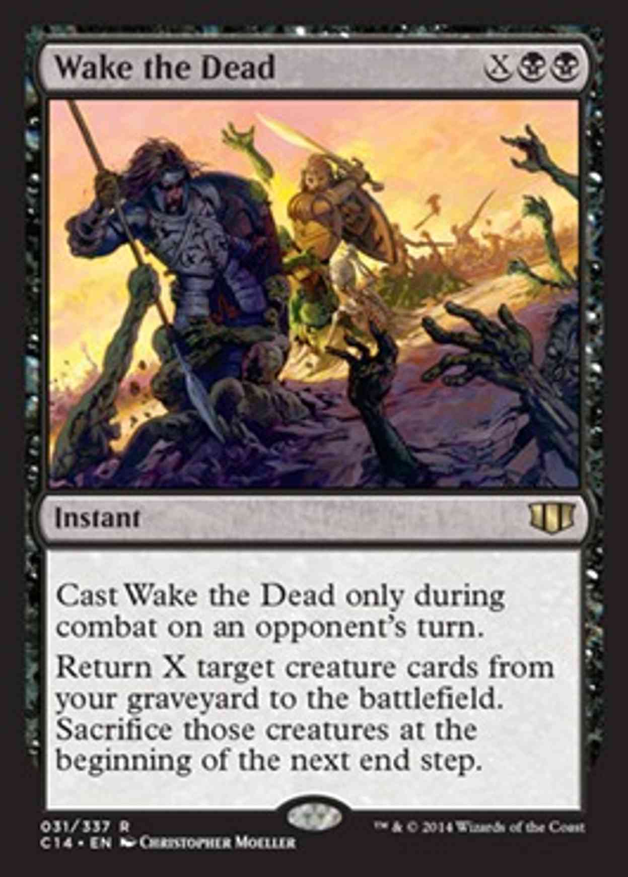 Wake the Dead magic card front