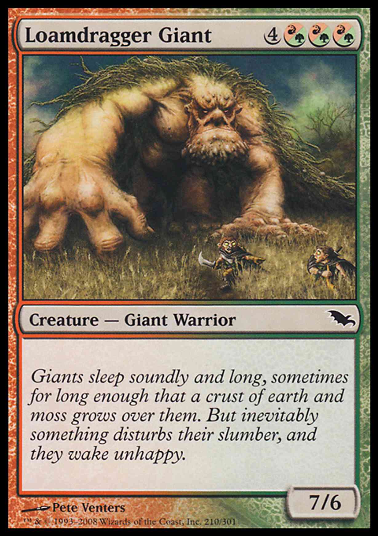 Loamdragger Giant magic card front