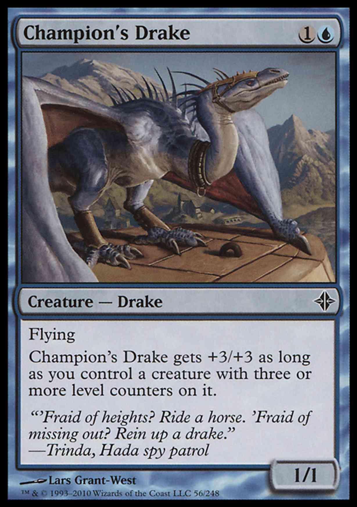 Champion's Drake magic card front