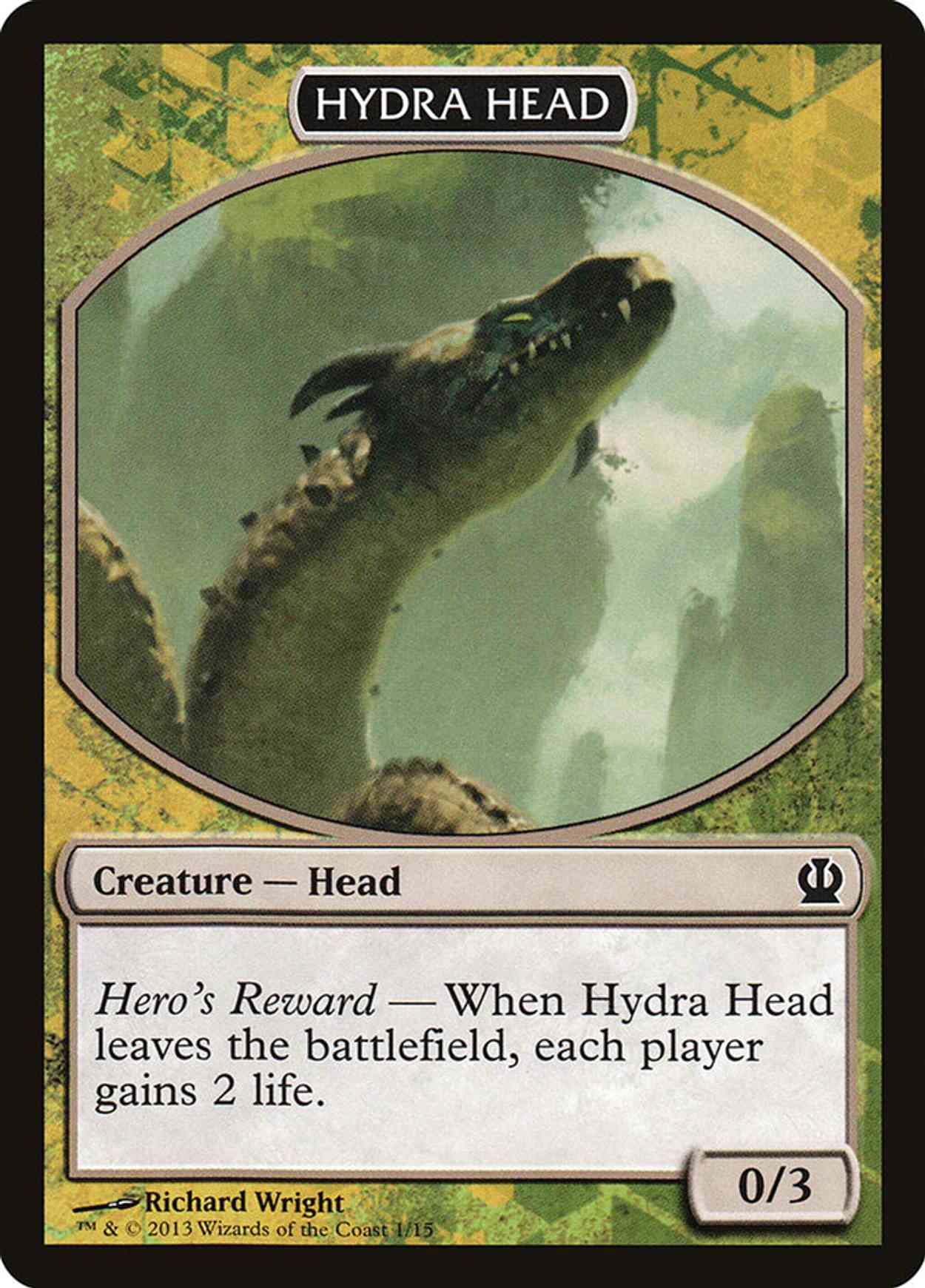 Hydra Head magic card front