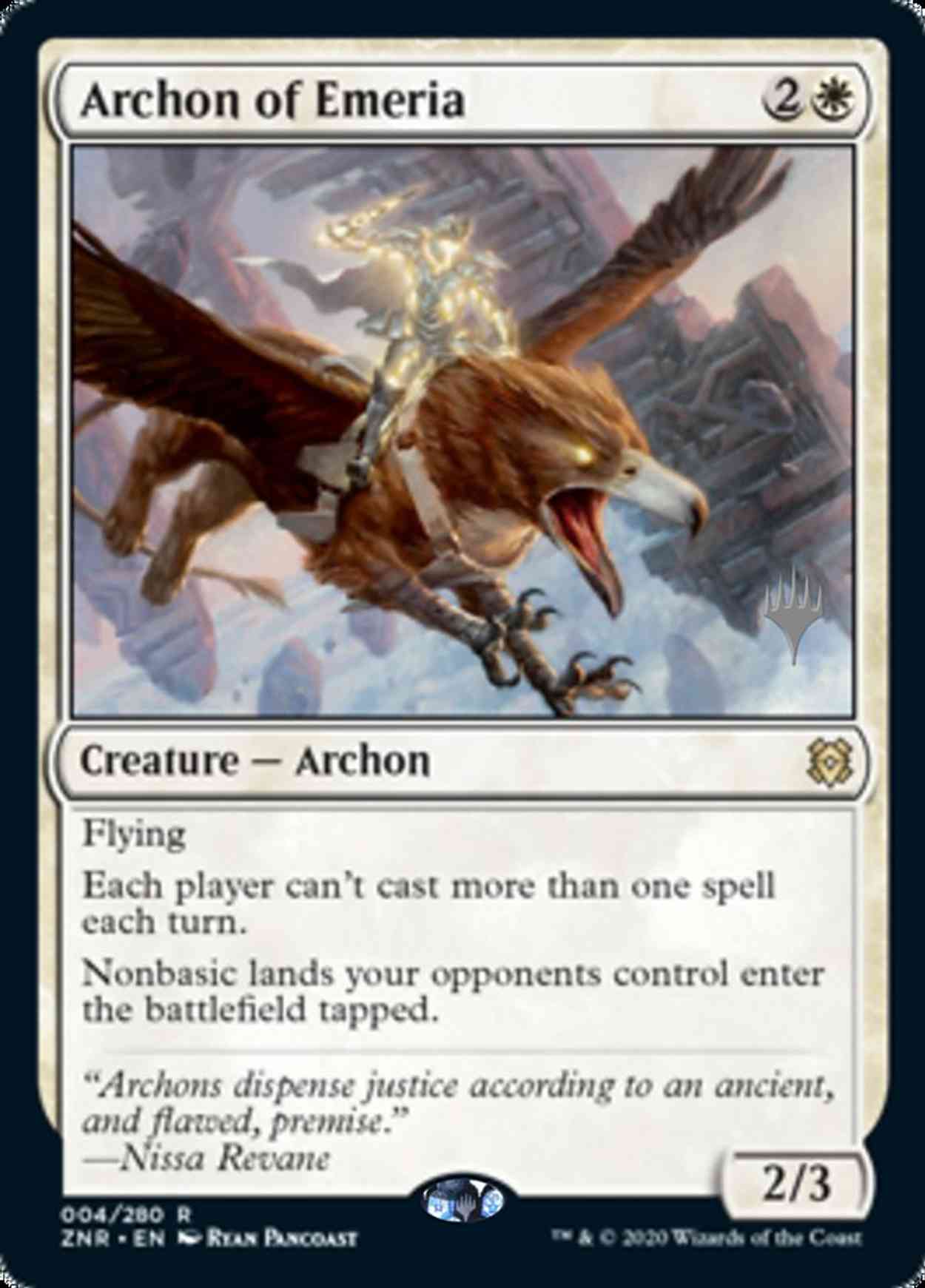 Archon of Emeria magic card front