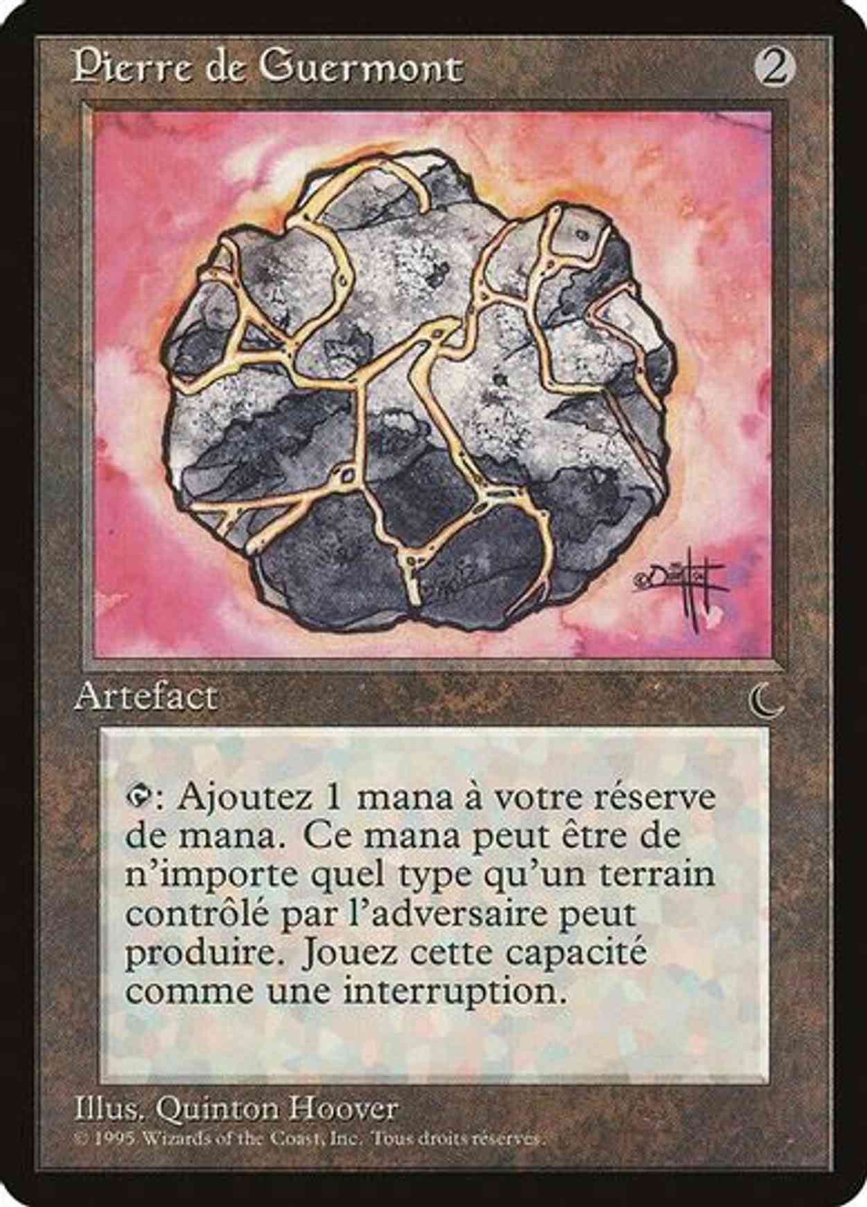 Fellwar Stone (French) - "Pierre de Guermont" magic card front