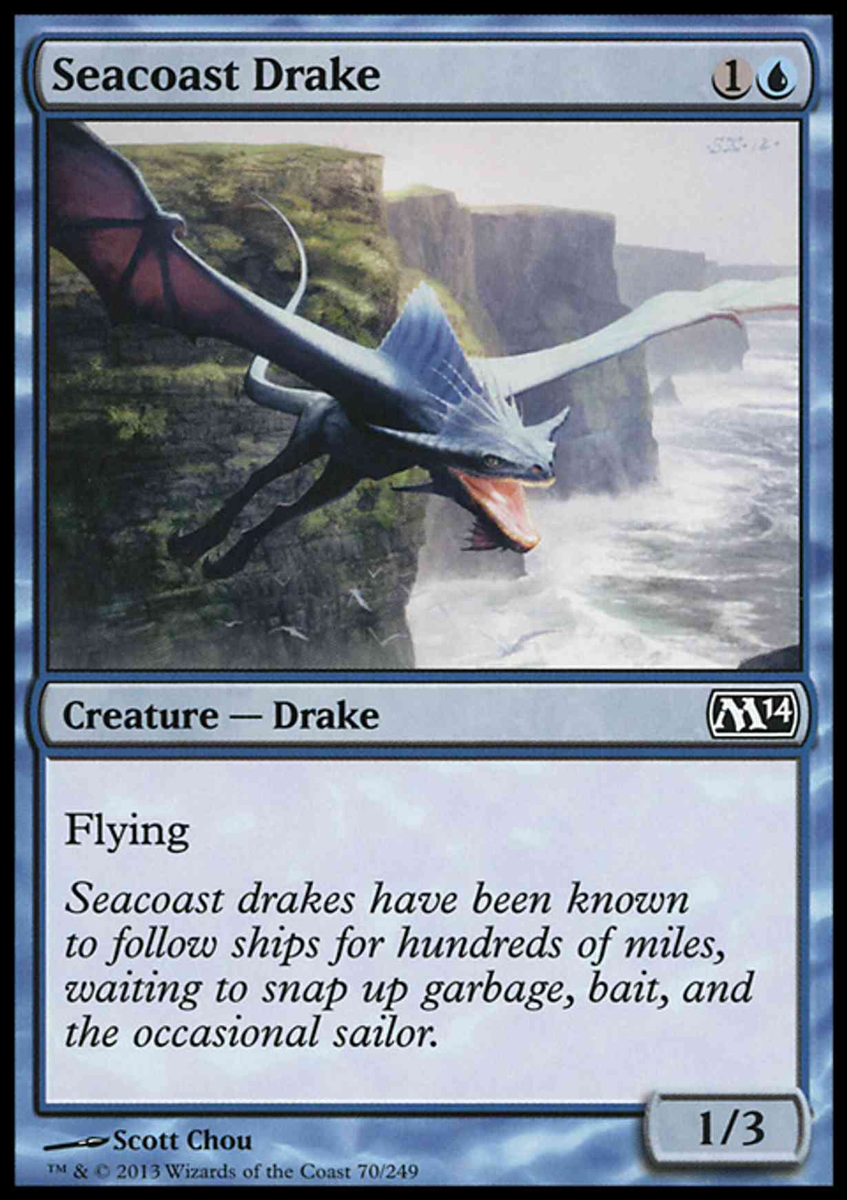 Seacoast Drake magic card front
