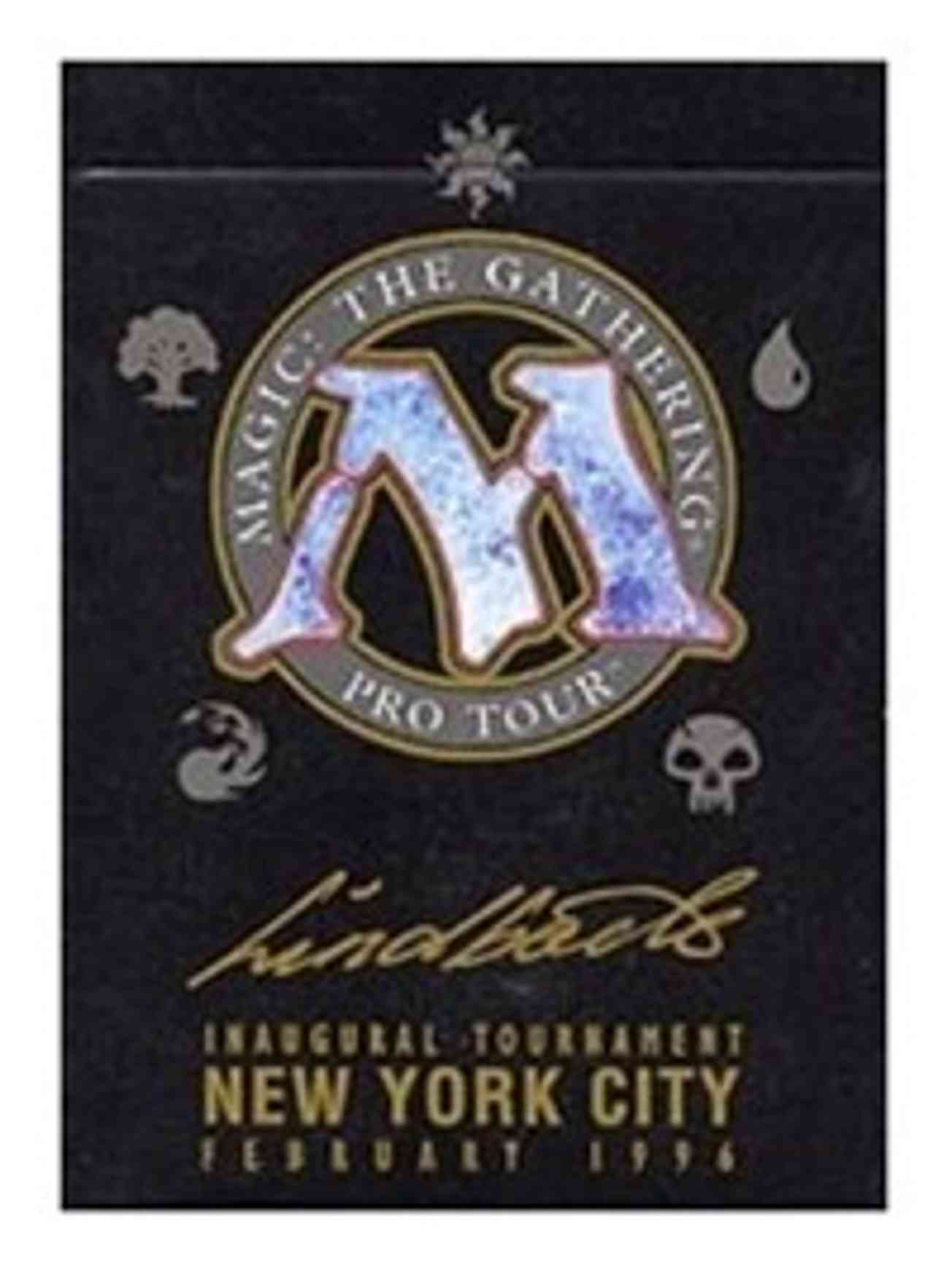 World Championship Deck: 1996 New York City - Leon Lindback magic card front