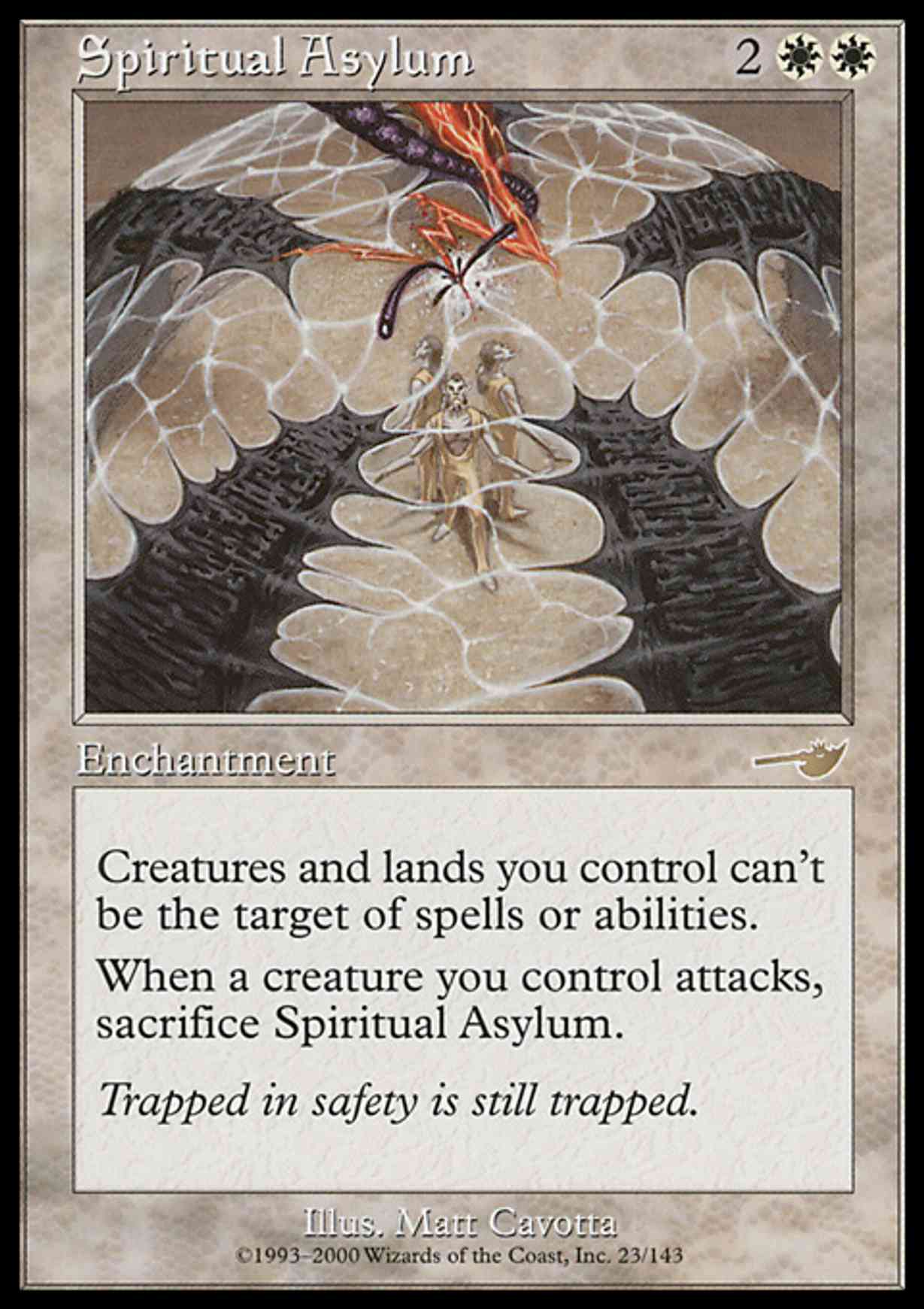 Spiritual Asylum magic card front