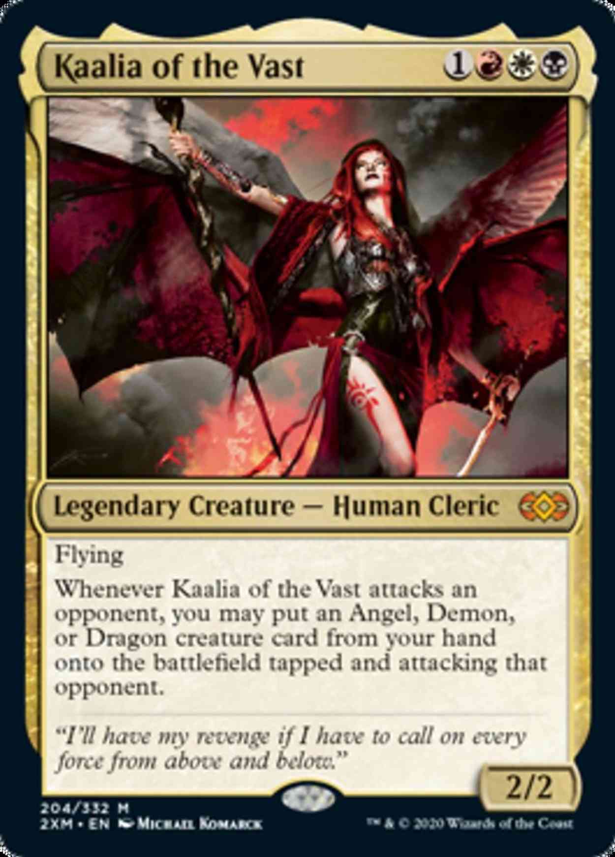 Kaalia of the Vast magic card front