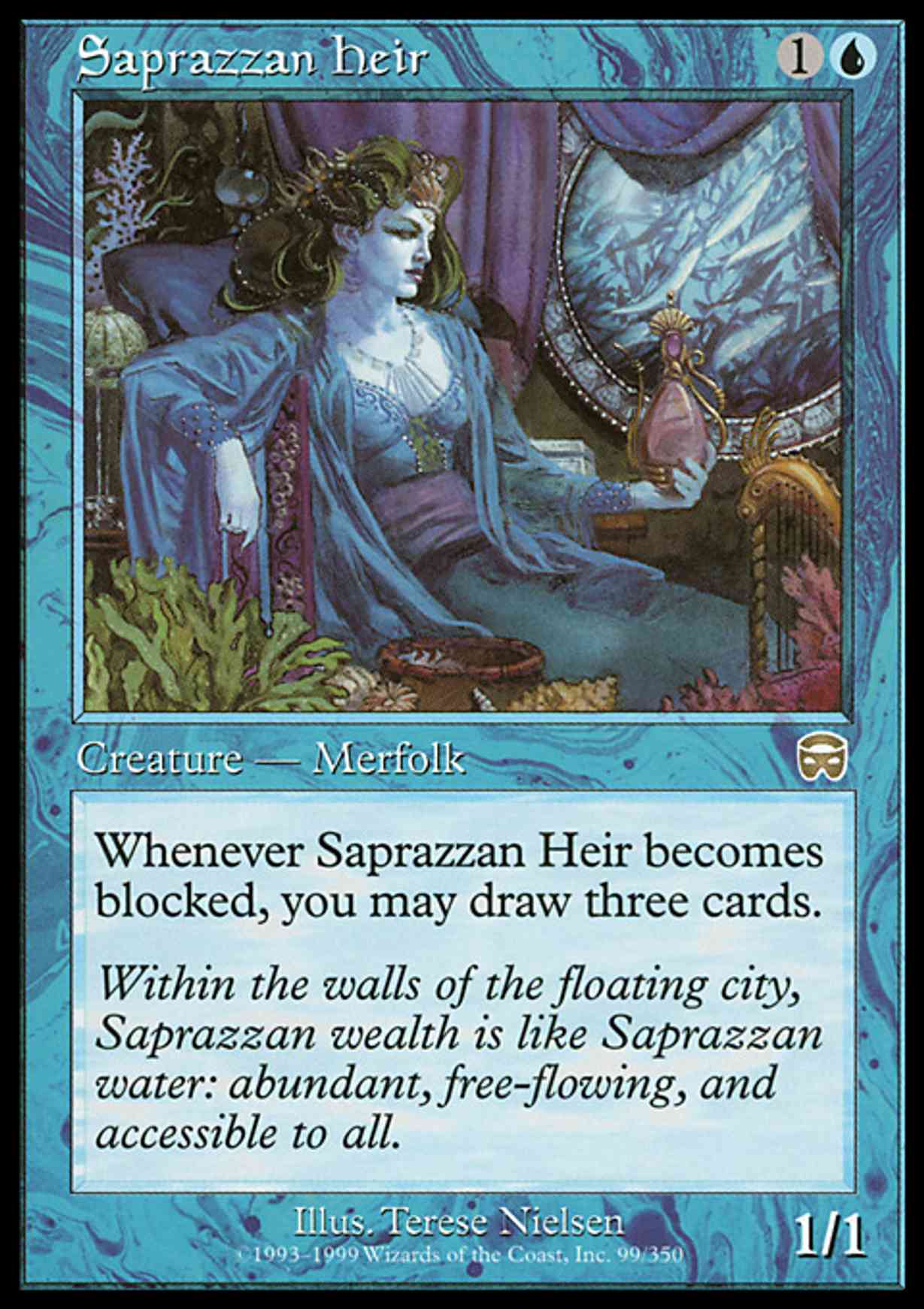 Saprazzan Heir magic card front