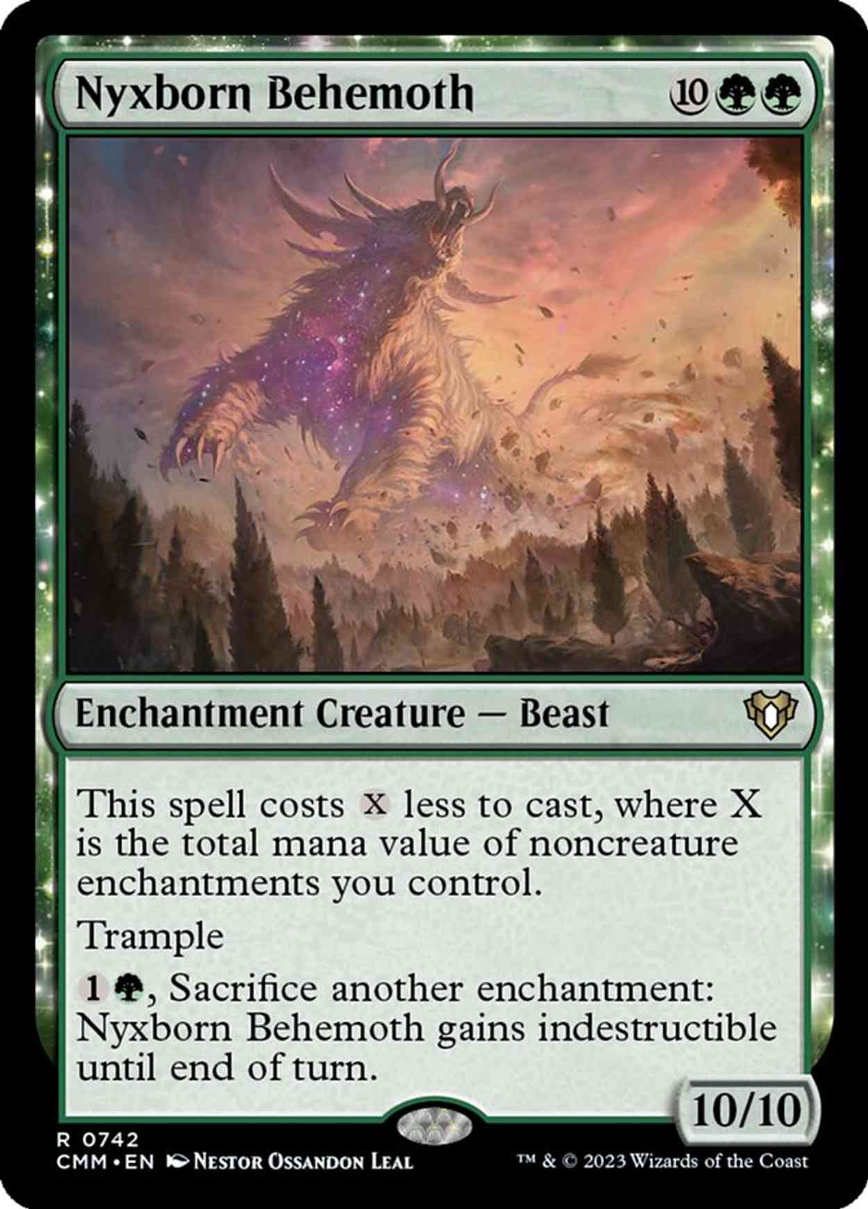 Nyxborn Behemoth magic card front