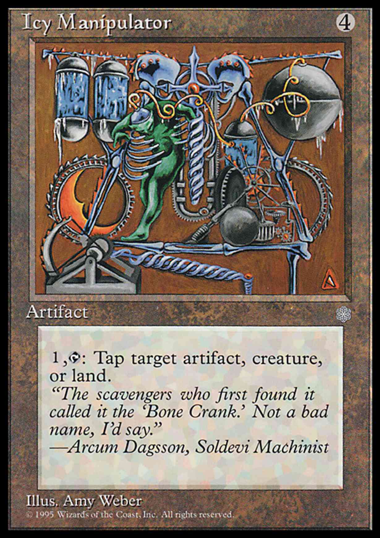 Icy Manipulator magic card front