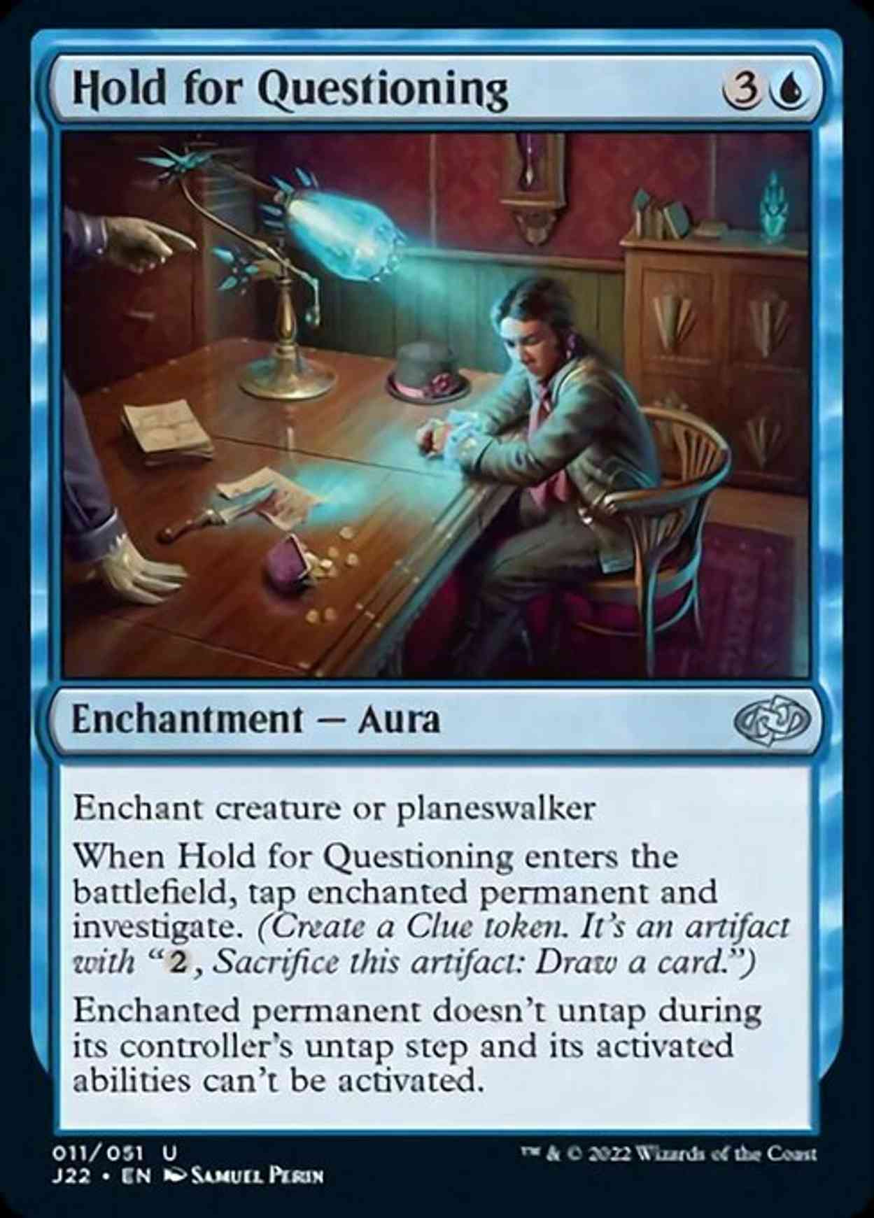 Hold for Questioning magic card front
