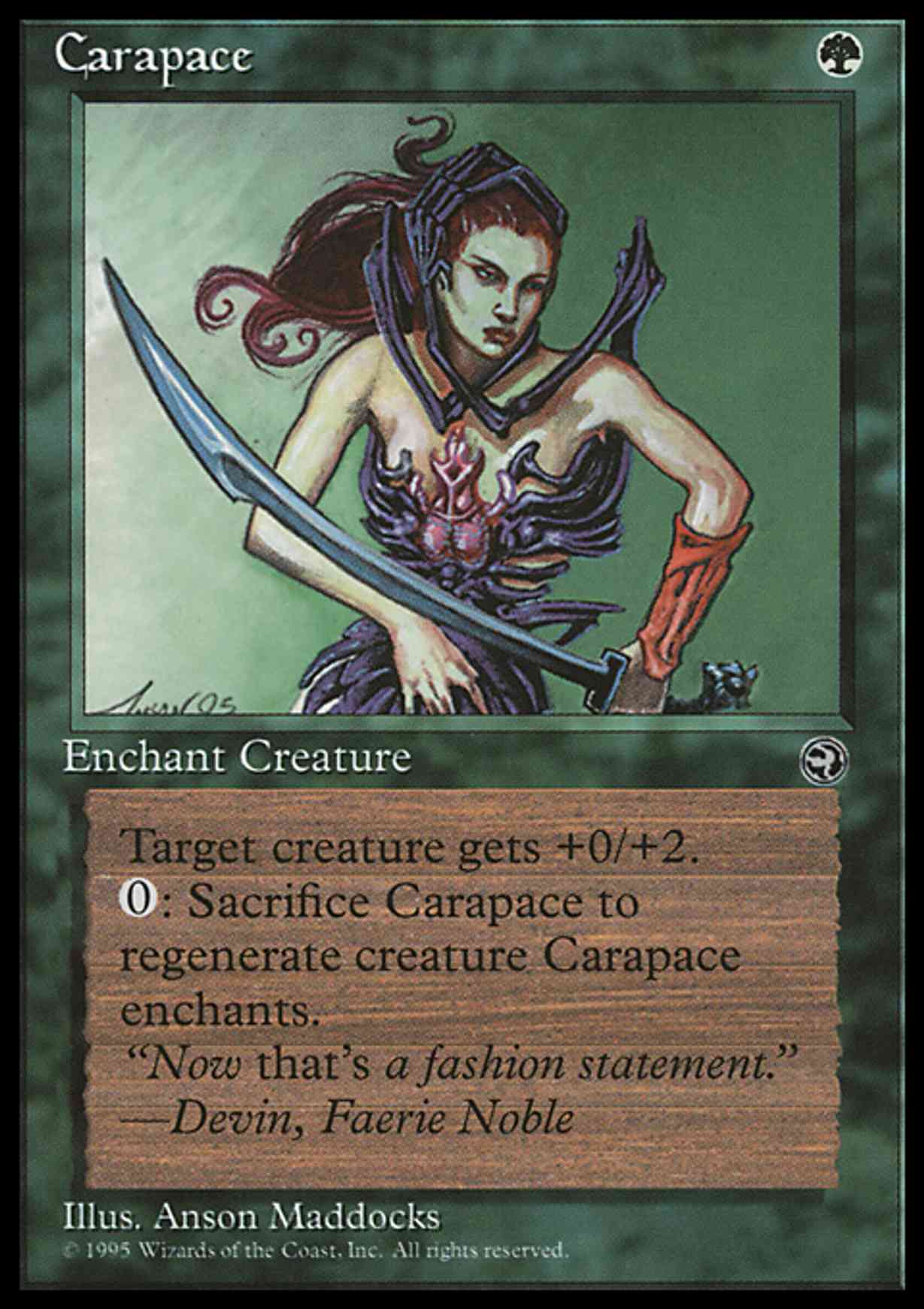 Carapace [Version 2] magic card front