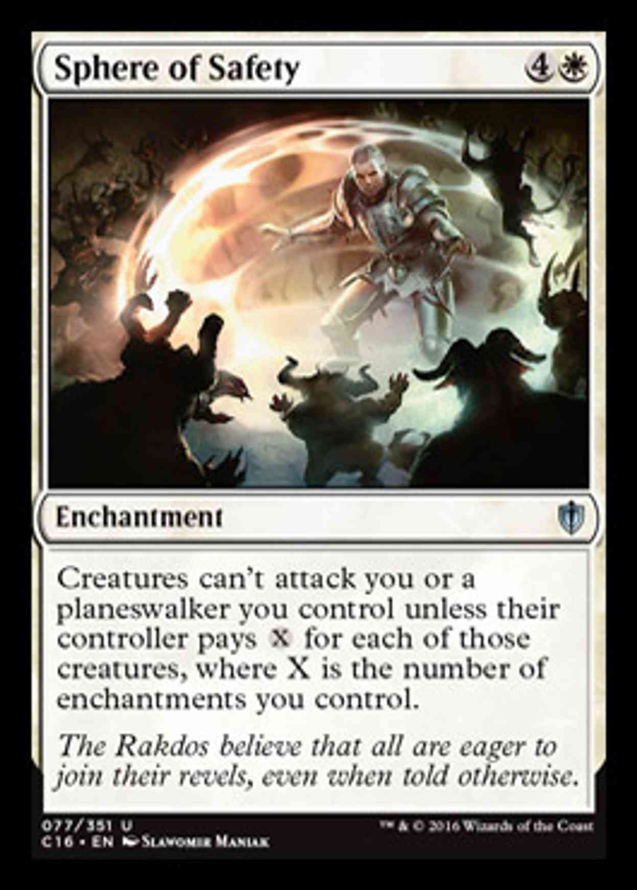 Sphere of Safety magic card front