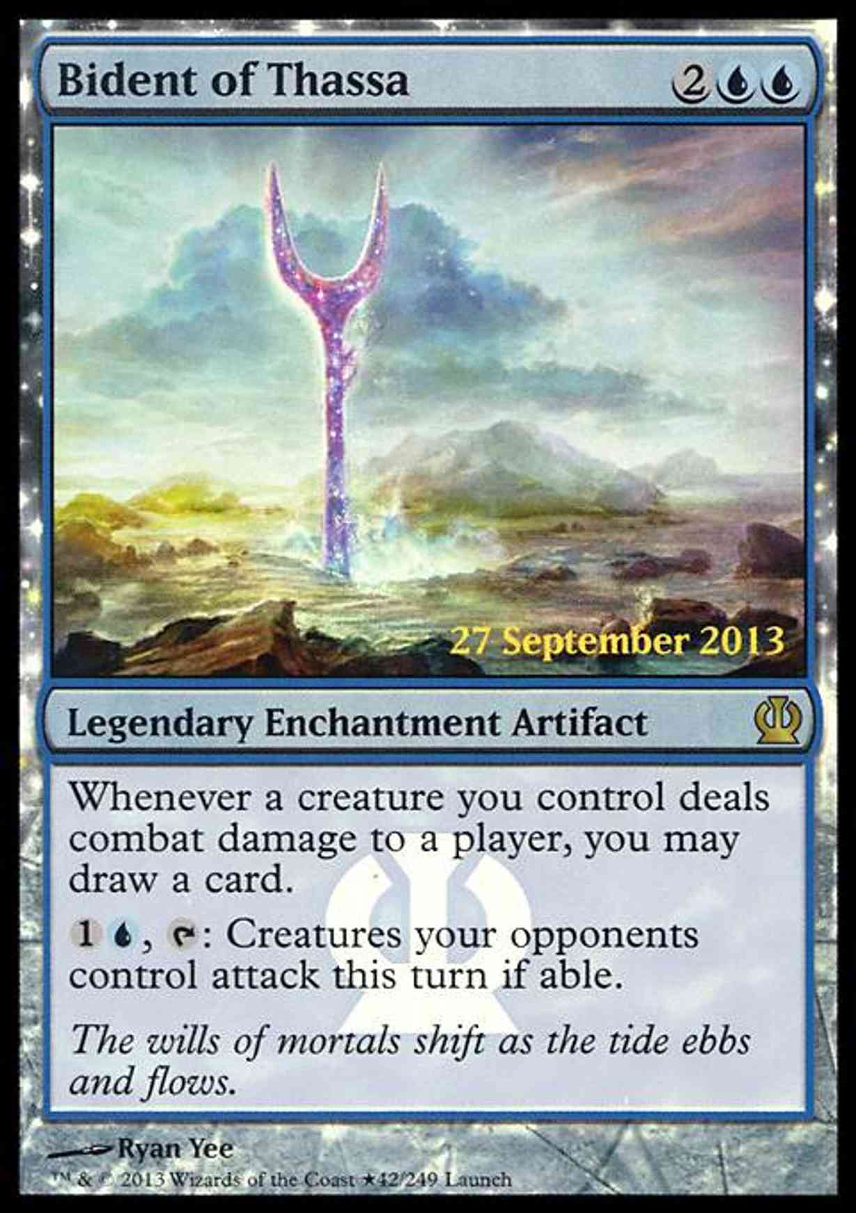 Magic: The Gathering - Bident Of Thassa (Bidente Di Thassa) - Theros (THS) - Rara