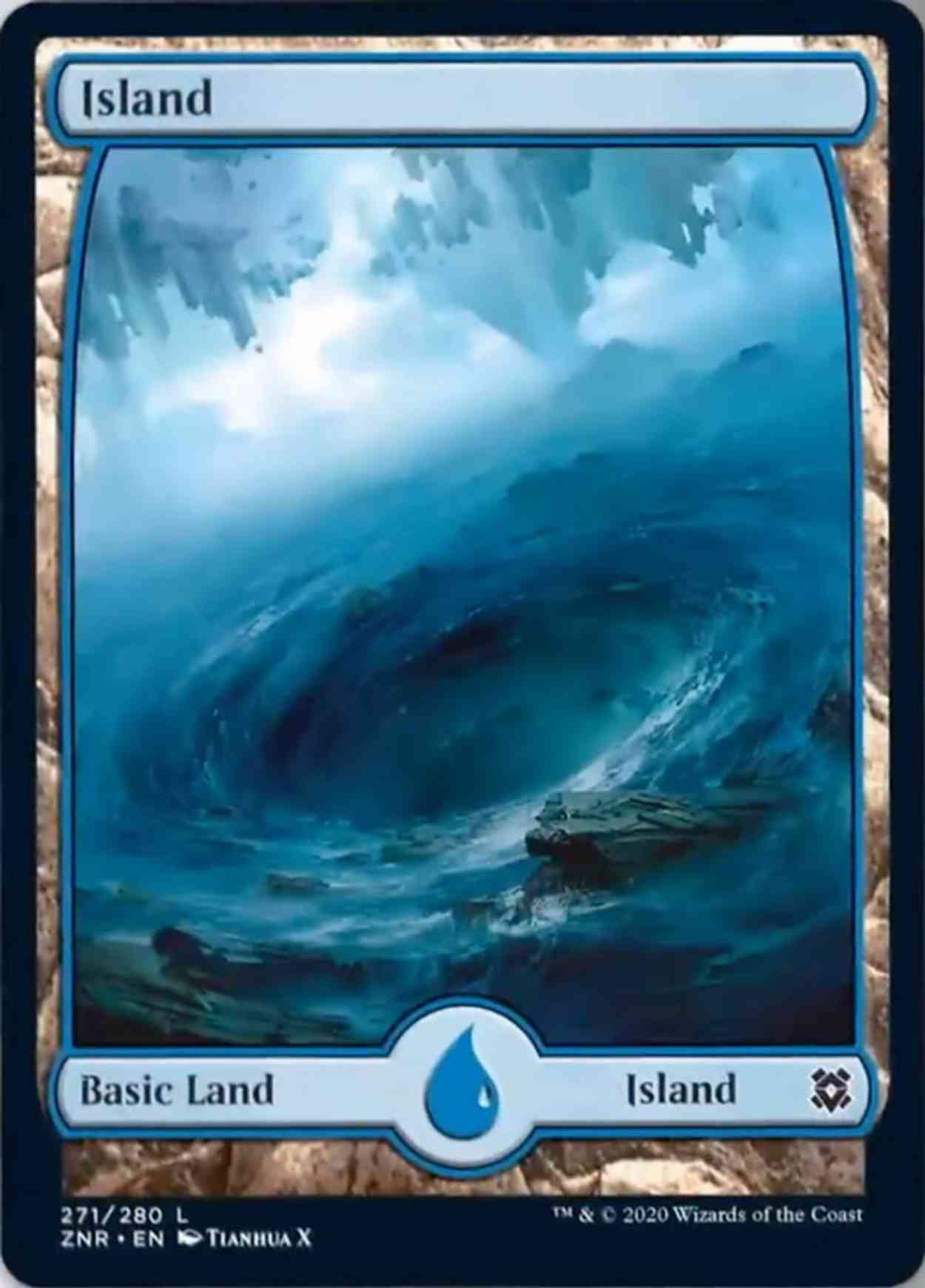 Island (271) - Full Art magic card front