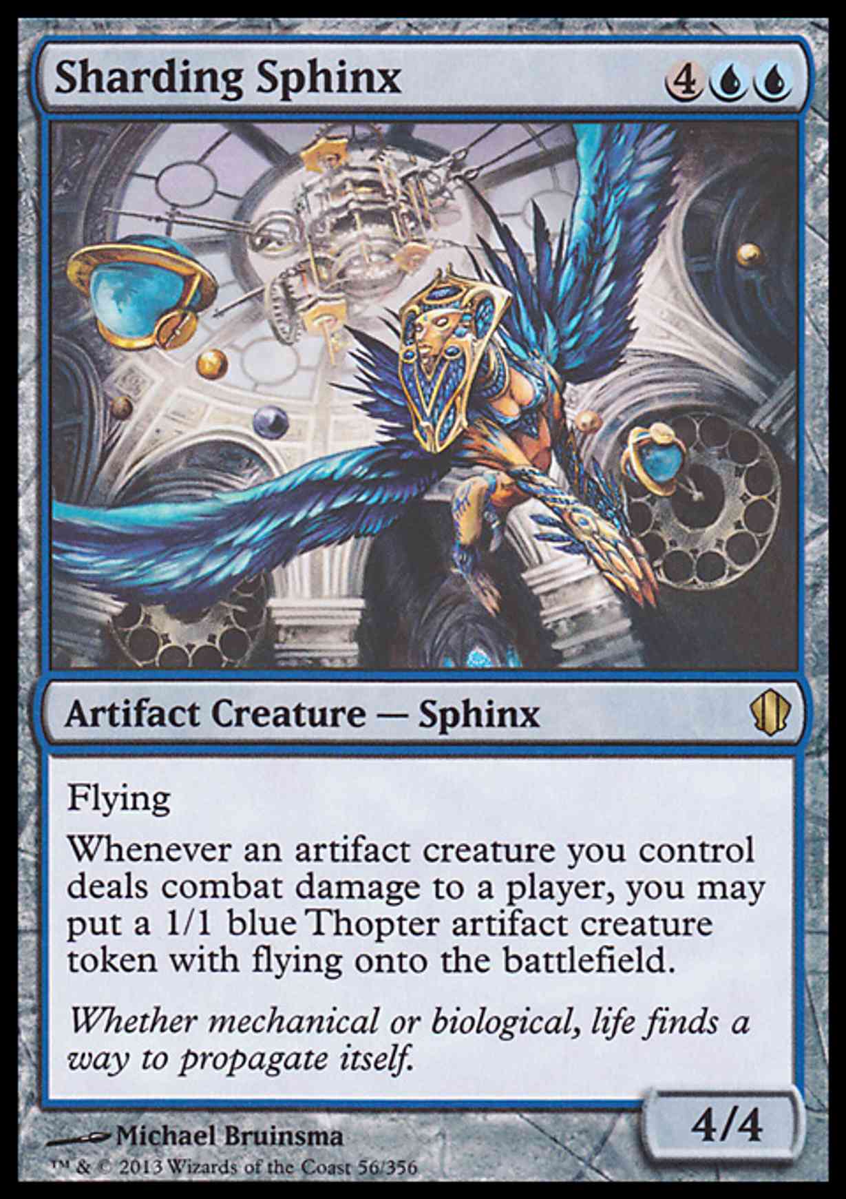 Sharding Sphinx magic card front