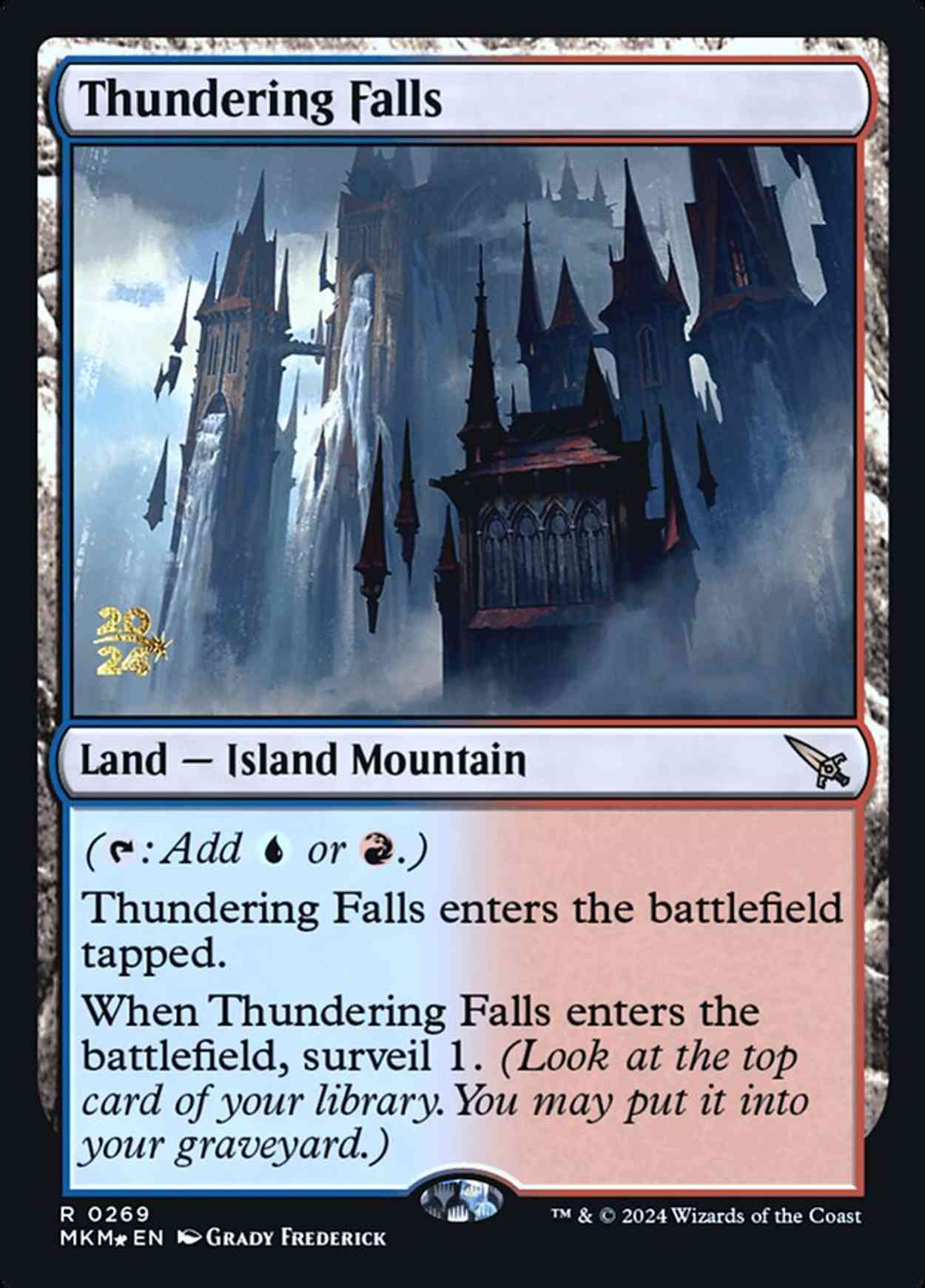 Thundering Falls magic card front