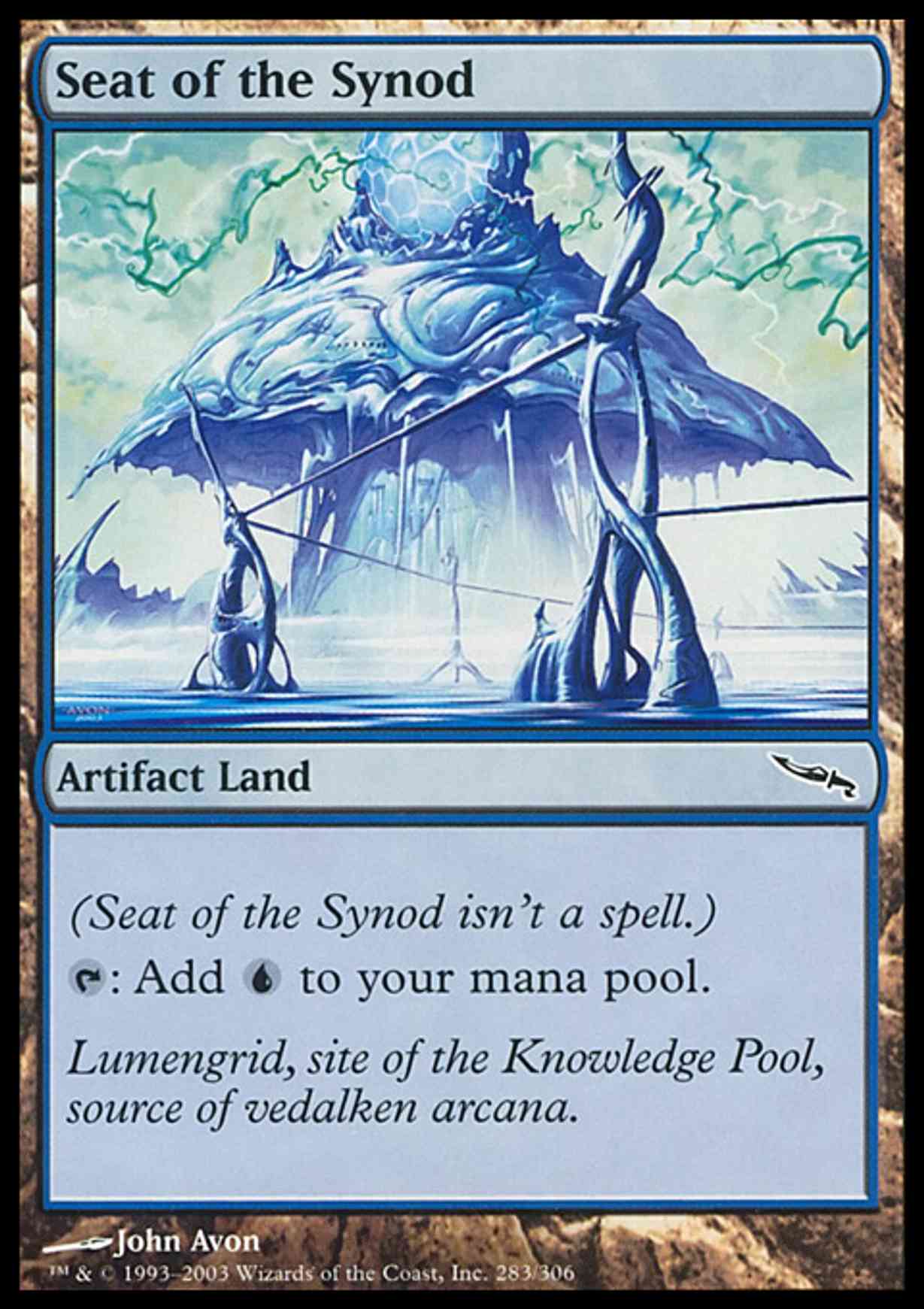 Seat of the Synod magic card front
