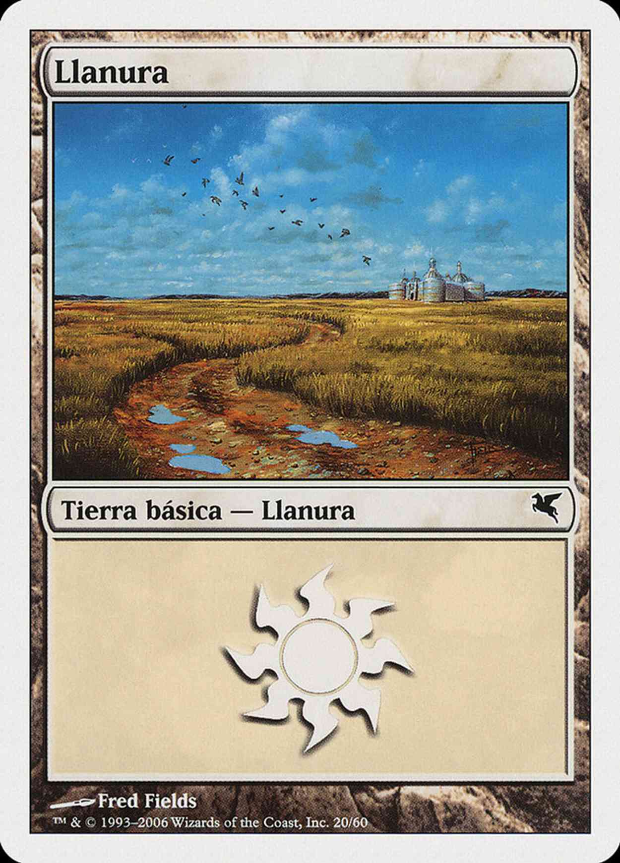 Plains (Retro Frame) magic card front