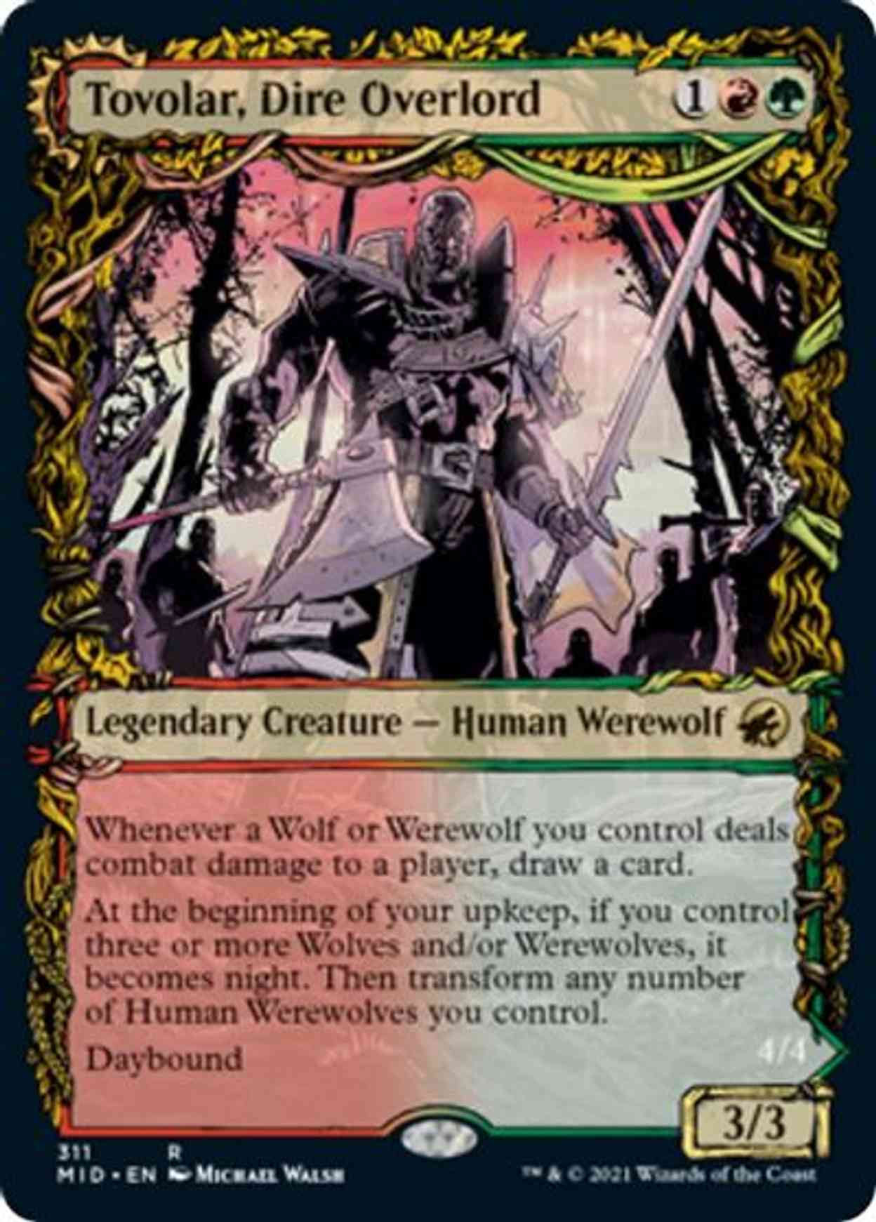 Tovolar, Dire Overlord (Showcase) magic card front