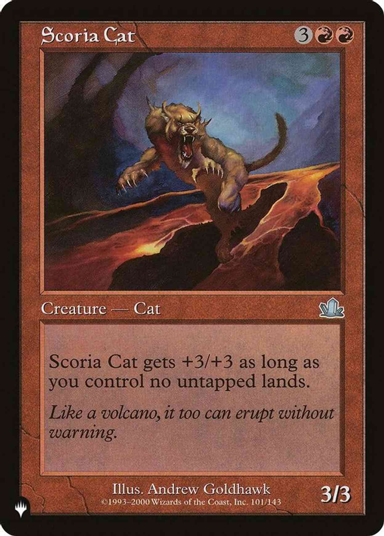 Scoria Cat magic card front