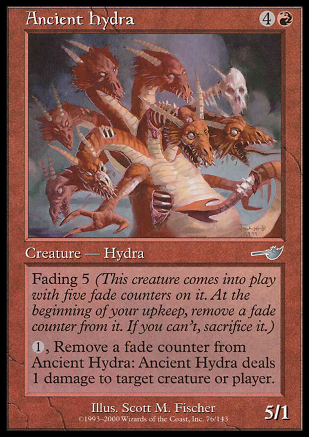 Ancient Hydra magic card front