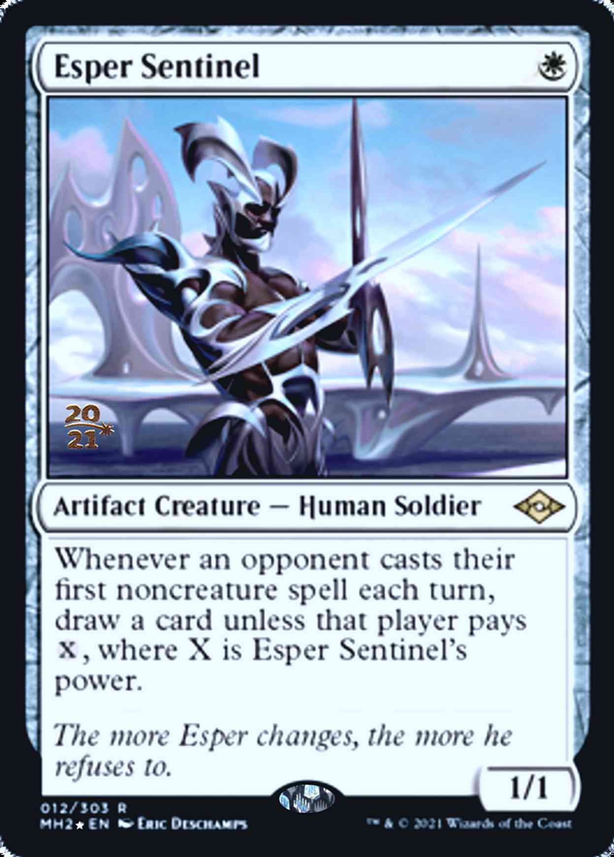 Esper Sentinel magic card front