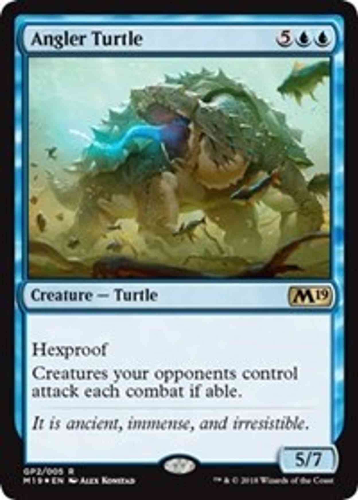 Angler Turtle (2018 Gift Pack) magic card front