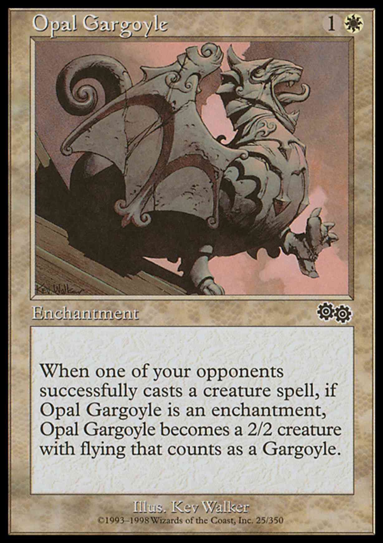 Opal Gargoyle magic card front
