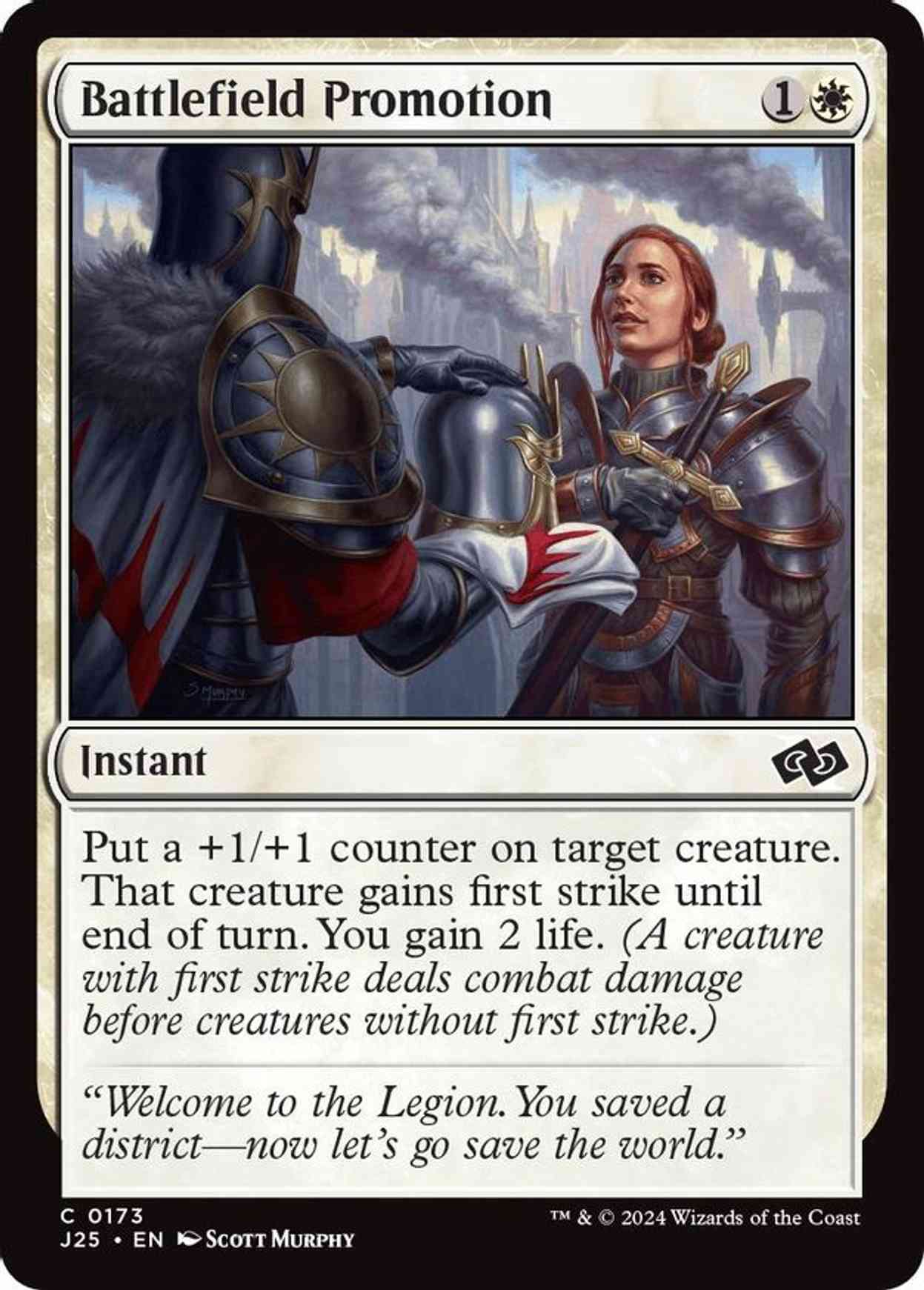 Battlefield Promotion magic card front