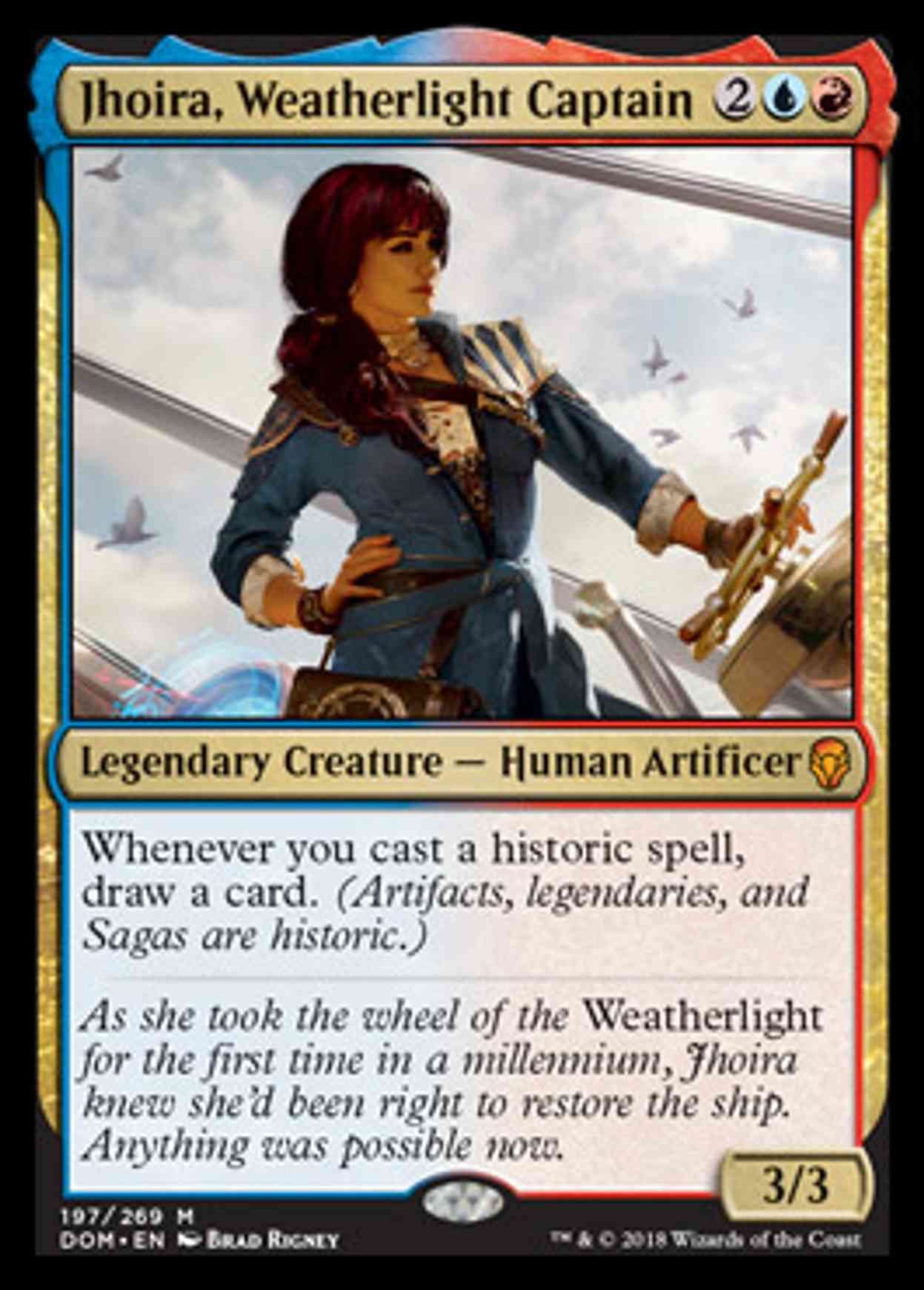 Jhoira, Weatherlight Captain magic card front