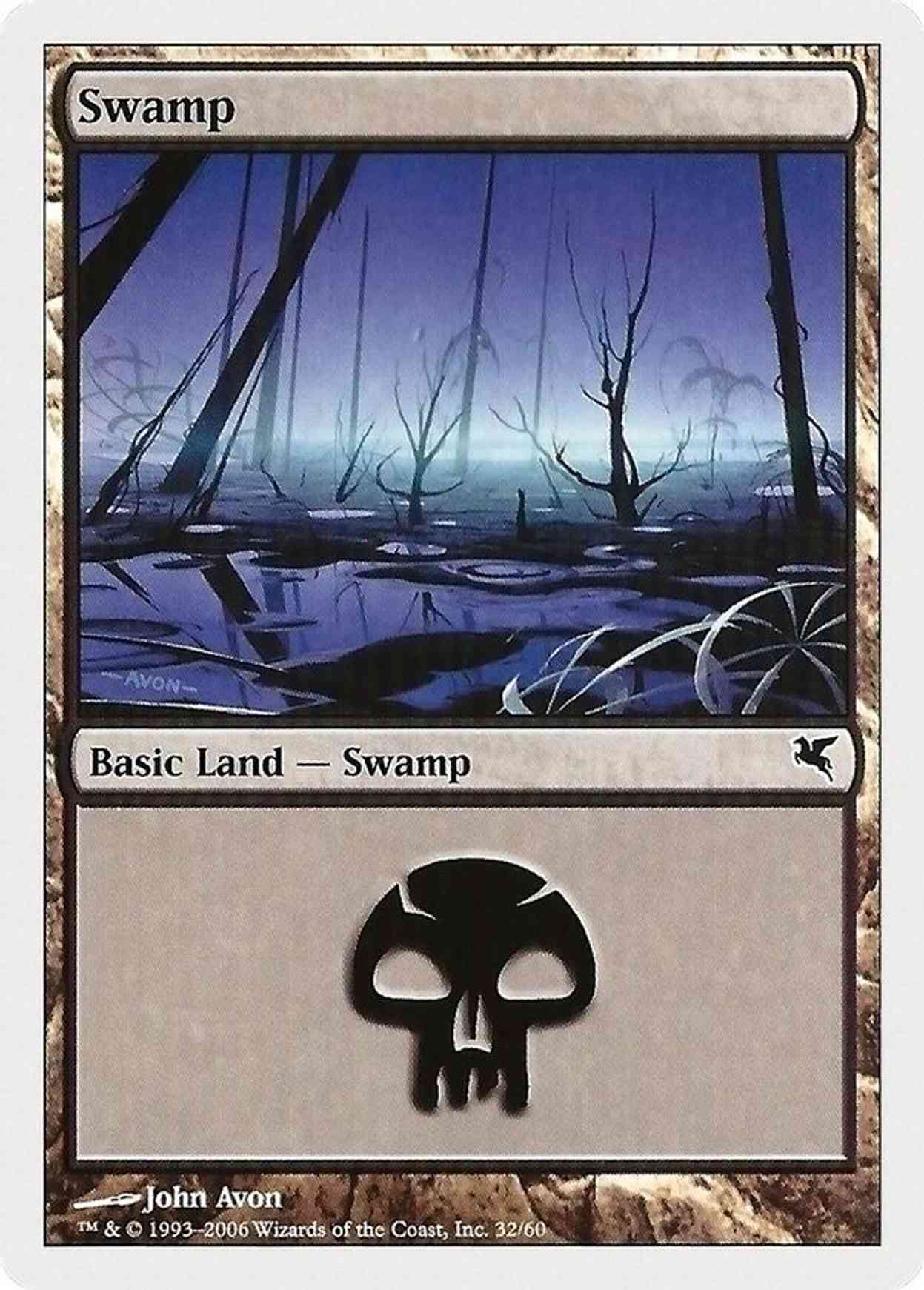 Swamp (32) magic card front