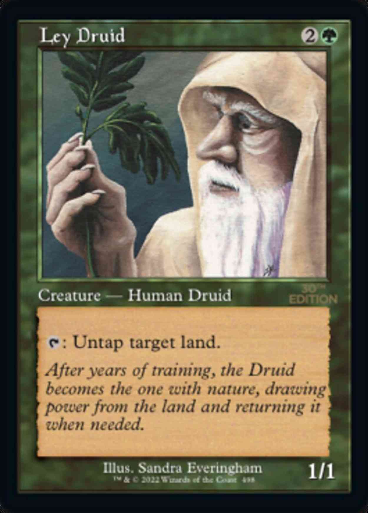 Ley Druid (Retro Frame) magic card front