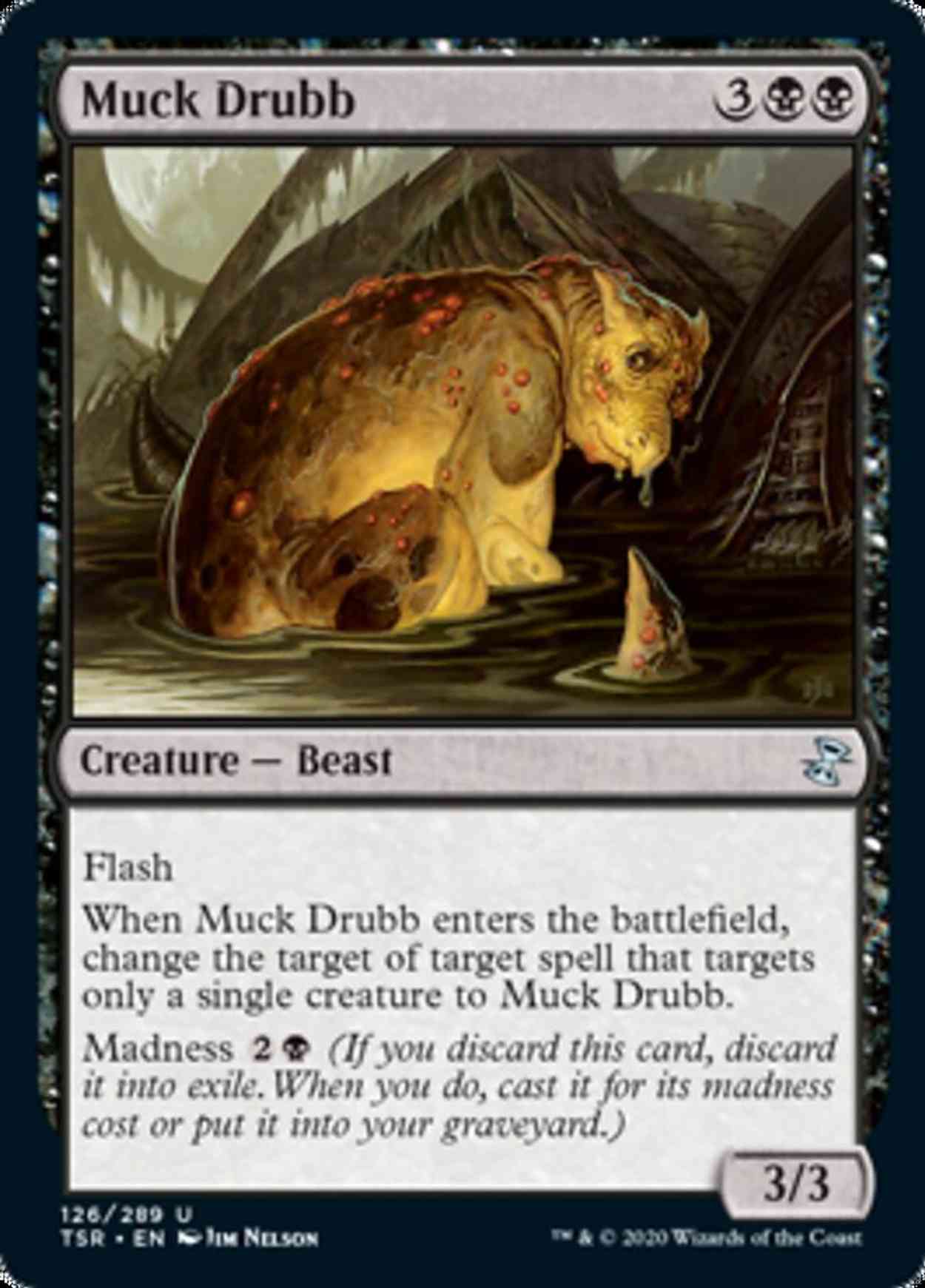 Muck Drubb magic card front