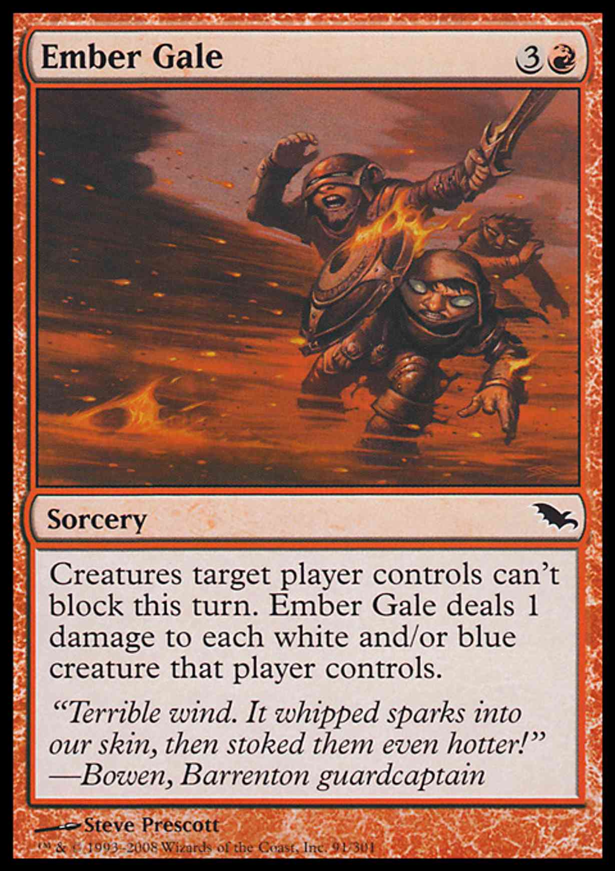 Ember Gale magic card front
