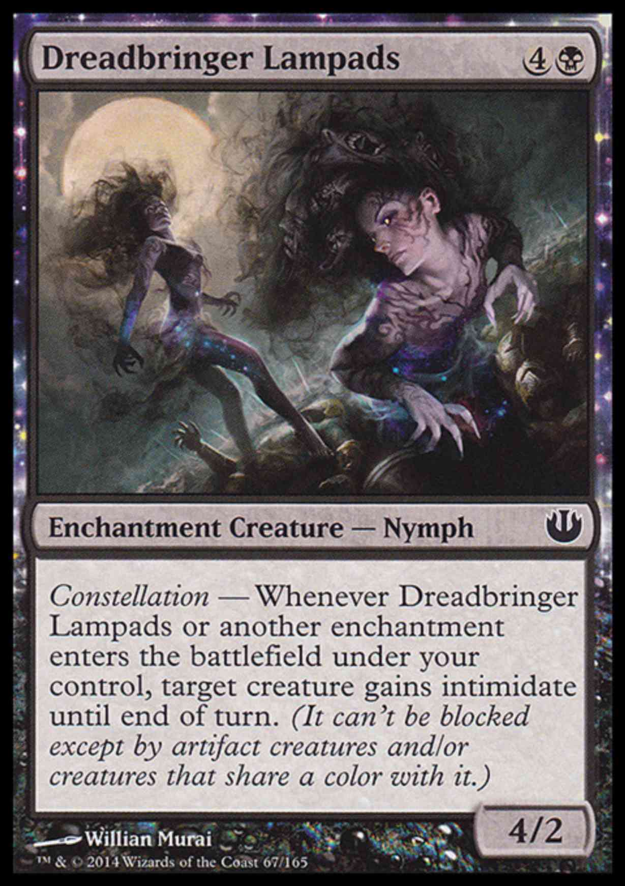 Dreadbringer Lampads magic card front