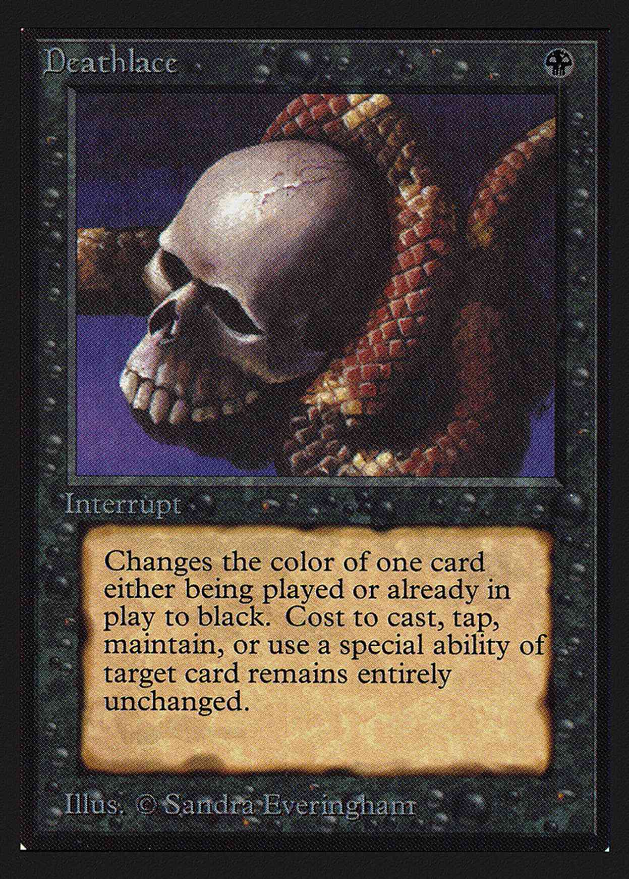 Deathlace (IE) magic card front