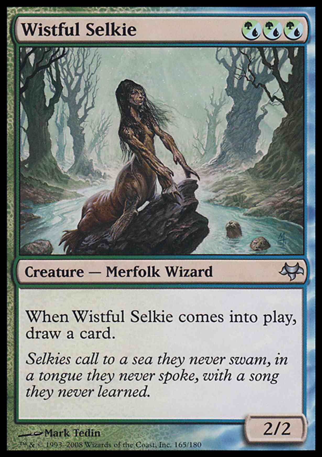 Wistful Selkie magic card front