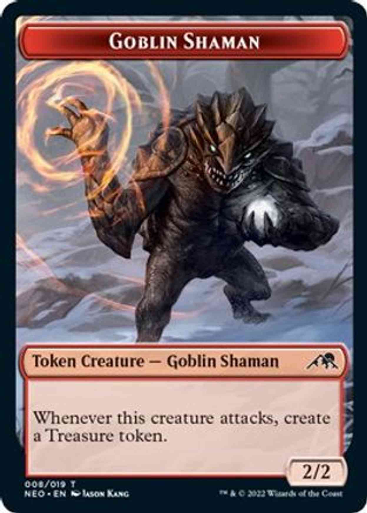 Goblin Shaman Token magic card front