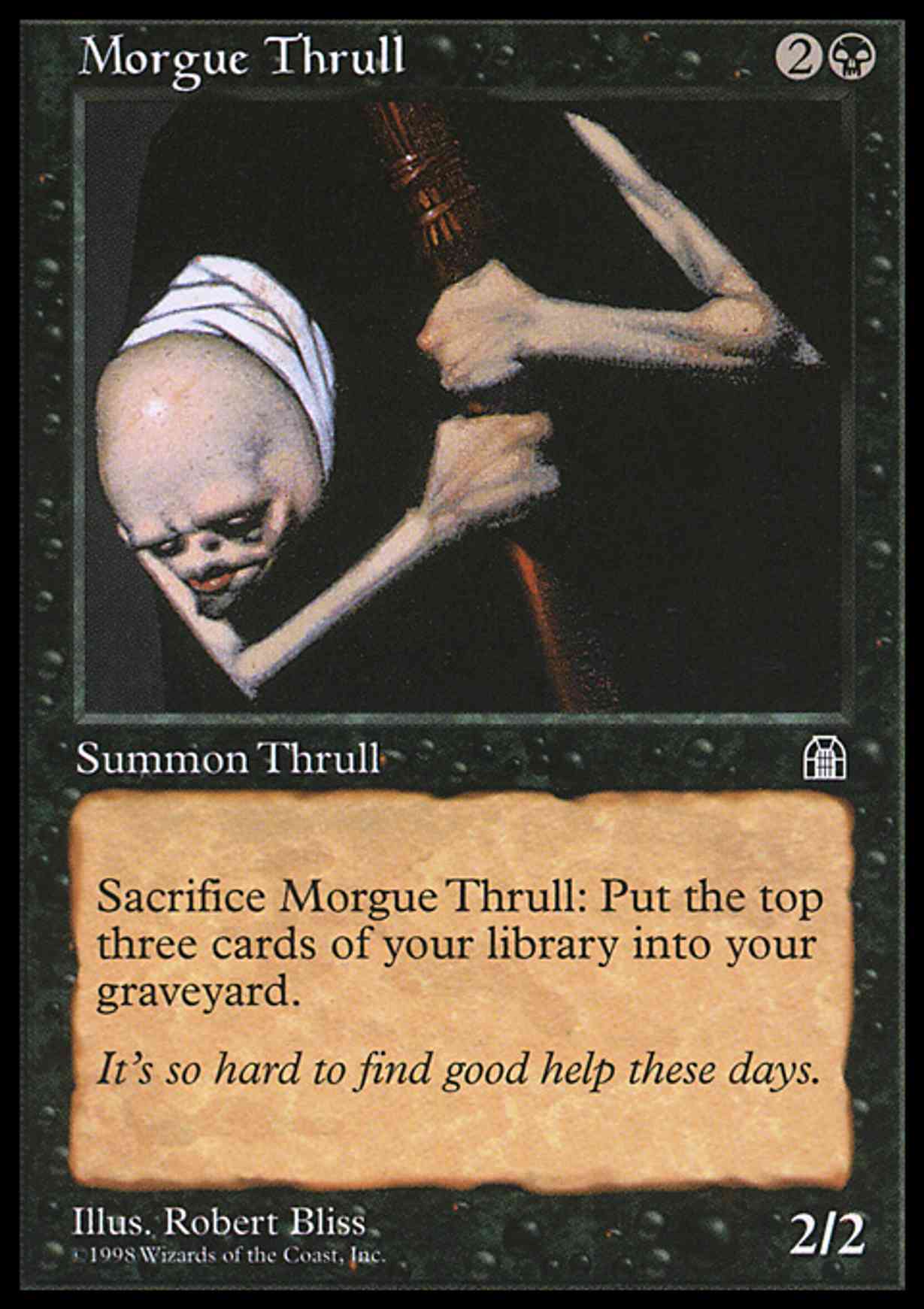 Morgue Thrull magic card front